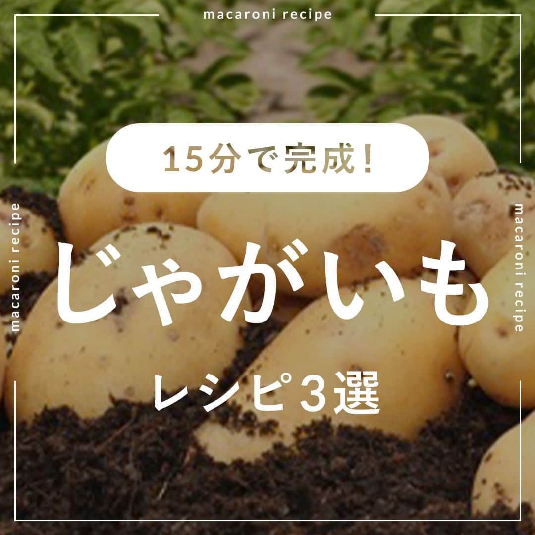 macaroniさんのインスタグラム写真 - (macaroniInstagram)「15分で完成🥔「じゃがいも」レシピ・３選をご紹介します🧑‍🍳    🌟豚肉とじゃがいもの青のり炒め  ■材料（2人分/15分) ・豚バラ肉（薄切り）：180g ・じゃがいも：2個 (250g) ・味付塩こしょう：少々 ・a. 酒：大さじ1杯 ・a. みりん：大さじ1杯 ・a. しょうゆ：大さじ1杯 ・青のり：小さじ2杯 ・サラダ油：小さじ1杯  ■下ごしらえ ・じゃがいもは皮をむき芽があれば取り除きます。  ■作り方 ①じゃがいもはひと口大に切り、耐熱ボウルに入れます。ふんわりとラップをかけ、レンジ600Wで3分30秒〜4分加熱します。 ②フライパンにサラダ油を引き中火で熱し、豚バラ肉、味付き塩こしょうを入れて炒めます。 ③豚肉に火が通ったら①を加えてさらに炒めます。 ④(a) の調味料を加えて煮絡めます。青のりを加えて炒め合わせて完成です。        🌟やみつき悪魔風ツナポテト  ■材料（2人分/10分) ・じゃがいも：2〜3個(300g) ・ツナ缶（オイル漬け）：1缶(70g) ・マヨネーズ：大さじ1杯 ・めんつゆ（3倍濃縮）：大さじ1杯 ・天かす：適量 ・かつおぶし：適量 ・青のり：適量  ■下ごしらえ ・じゃがいもは皮をむいて芽を取り除きます。  ■作り方 ①じゃがいもはひと口大に切ります。 ②ボウルに入れてふんわりラップをかけ、レンジ600Wで5分加熱します。 ③取り出したら熱いうちにツナ、マヨネーズ、めんつゆを加えて混ぜ合わせます。 ④器に盛り付け、天かす、かつおぶし、青のりをのせて完成です。        🌟じゃがいものオイマヨ照り焼き  ■材料（2人分/15分) ・新じゃがいも：2個(300g) ・味付塩こしょう：少々 ・砂糖：ひとつまみ ・オイスターソース：大さじ1杯 ・マヨネーズ：小さじ2杯 ・にんにく（すりおろし）：小さじ1/2杯 ・サラダ油：大さじ1杯 ・サニーレタス：10g  ■作り方 ①じゃがいもは乱切りします。 ②水に5分さらしてアクを取ります。 ③ふんわりラップをかけてレンジ600Wで3分~3分30秒加熱します。レンジから取り出して、水気をペーパータオルでふきます。 ④フライパンにサラダ油を引き中火で熱し、じゃがいもを入れて炒めます。 ⑤味付塩こしょう、砂糖、オイスターソース、マヨネーズ、にんにくを加えて混ぜ合わせ完成です。サニーレタスをのせた皿に盛って召し上がれ。  #macaroniレシピ #レシピ #おうちごはん #暮らし #日常 #おうちカフェ #ごはん #暮らしを楽しむ #料理好きな人と繋がりたい #自炊 #手料理 #丁寧な暮らし #うちごはん #日々の暮らし #家庭料理 #日々 #献立 #ランチ #晩ごはん #夕飯 #夜ごはん #お昼ごはん #夜ご飯 #晩ご飯 #お昼ご飯 #おうち時間 #じゃがいもレシピ #じゃがいも」10月13日 15時14分 - macaroni_news