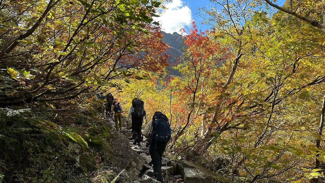 【公式】東京コミュニケーションアート専門学校ECOさんのインスタグラム写真 - (【公式】東京コミュニケーションアート専門学校ECOInstagram)「🦕自然環境ワールド1年生⛰️  上高地での2泊3日登山実習の様子です🙌 横尾山荘のキャンプ場にテントを張って拠点とし、涸沢に登りました。 本日はその中から、綺麗過ぎる景色のお写真をお届け🍁  奇跡的な天候に恵まれ、素晴らしい絶景を見ることができました✨  テント泊やキャンプの様子は、また近日中にお届け致します🌱  . ・－・－・－・－・－・－・－・－・ ⁡ 学校説明会やオープンキャンパスも実施しております🐰🌱 ぜひご参加ください🕊🛰 ⁡ ・－・－・－・－・－・－・－・－・ ⁡ #tca東京eco動物海洋専門学校 #tcaeco #動物 #海洋 #ペット #自然環境 #恐竜 #専門学校 #オープンキャンパス #oc #進路 #動物園 #飼育員 #登山実習 #上高地 #絶景 #紅葉」10月13日 15時46分 - tca_eco