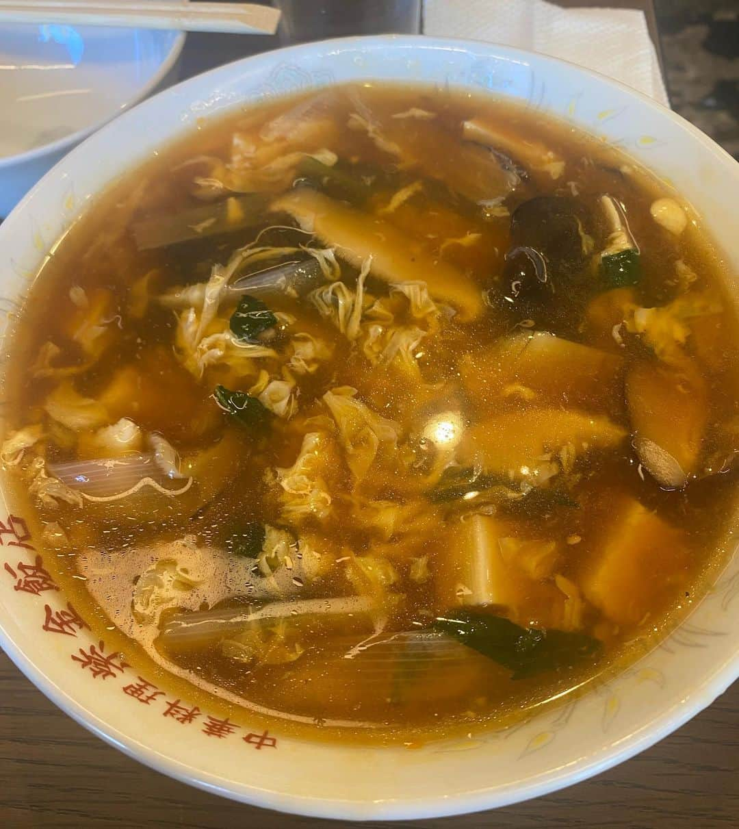 吉見一起さんのインスタグラム写真 - (吉見一起Instagram)「#紫金飯店  酸辣湯麺 東京にくるとコレ！」10月13日 16時11分 - kazukiyoshimi_official