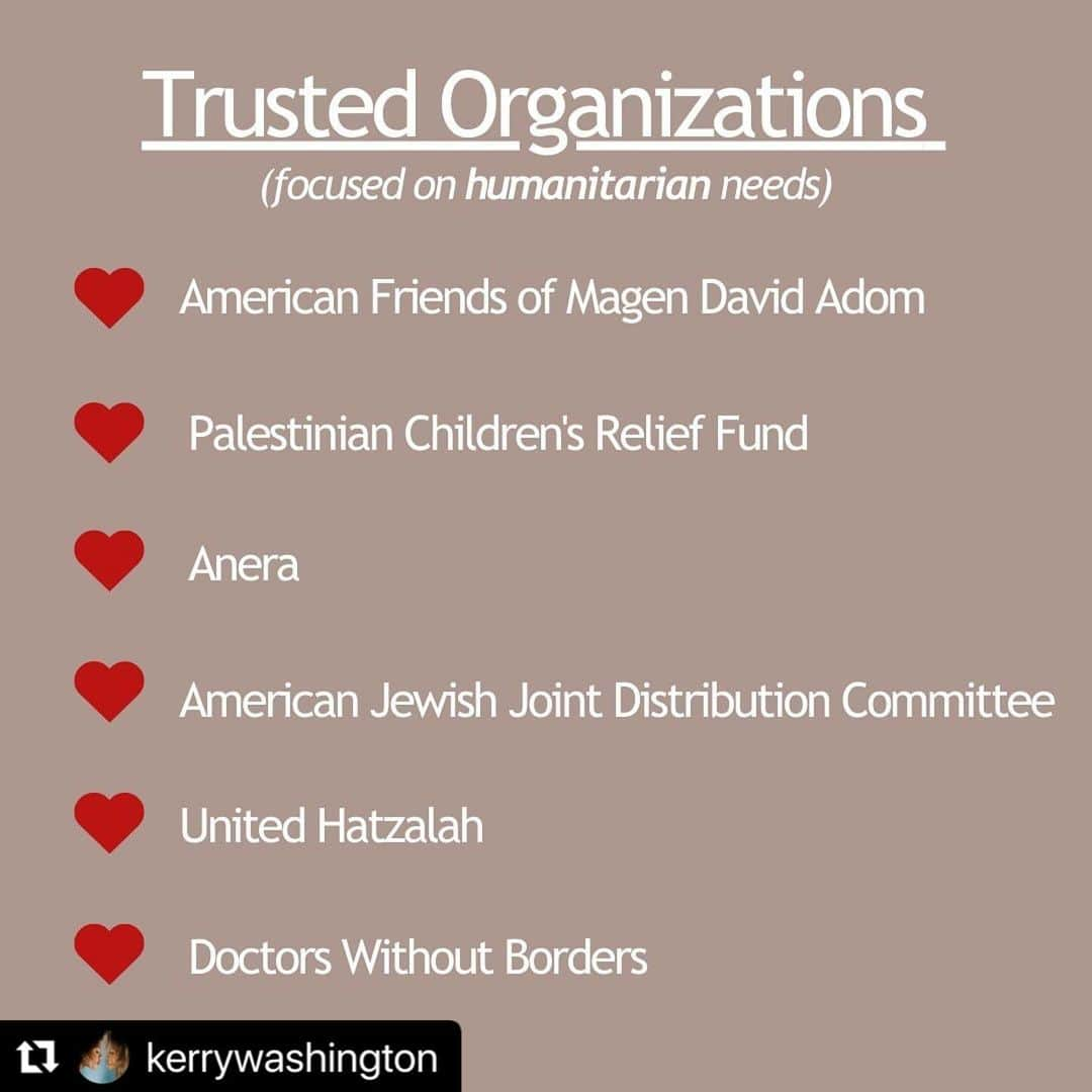 ダン・ブカティンスキーのインスタグラム：「REPOST -Thank you @kerrywashington   Please share.  The politics is complex and infuriating. But we are powerless over that. What we CAN do? Help.  It’s a humanitarian issue. We condemn terrorism. We pray for all victims and families. Now let’s take ACTION and send help!  #standwithvictims #peace #humanity」