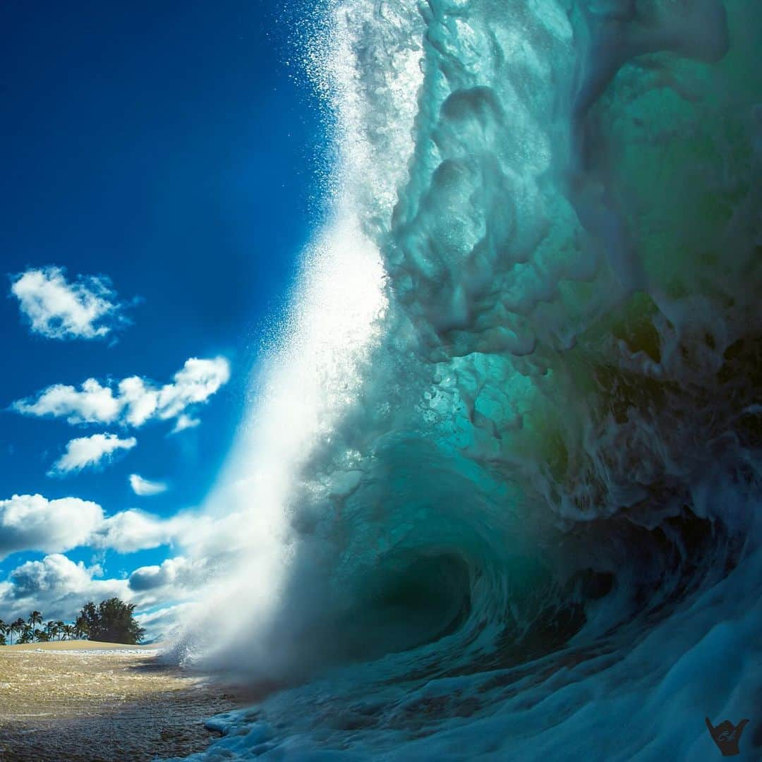 クラーク・リトルのインスタグラム：「This evenings bowl 🌊 #shorebreak #clarklittle 🆑」