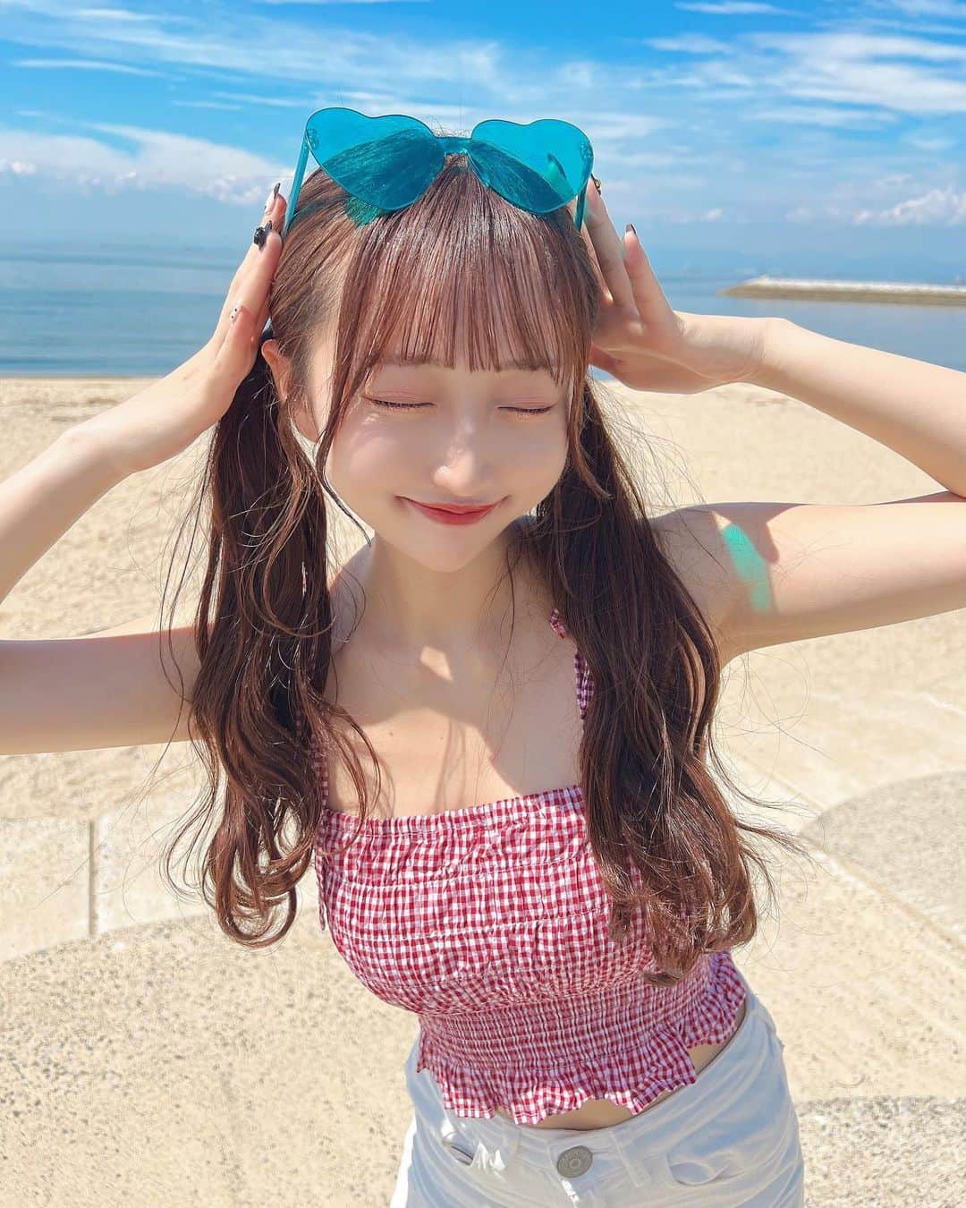 星野麻里愛さんのインスタグラム写真 - (星野麻里愛Instagram)「海行った時の 出すの忘れてた😳🏖」10月13日 17時03分 - maria.pink28