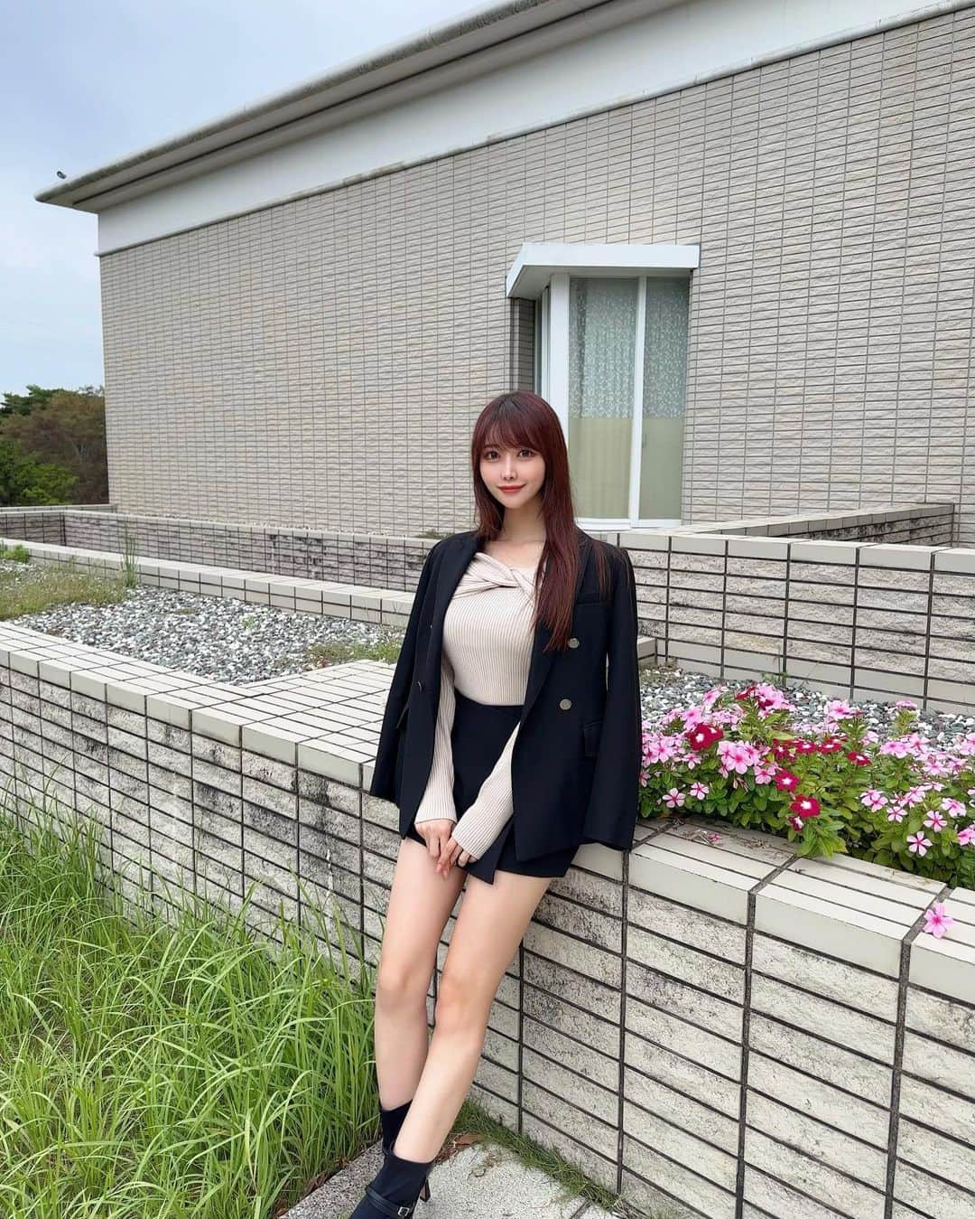 MAYUさんのインスタグラム写真 - (MAYUInstagram)「. ゴルフ終わりに温かい紅茶のんだ🫖🤎 . もうだいぶ冷えてきたね..！ だいすきなニットの季節だ🧶🤍 . . #ootd#fashion#golf#golflife#golfaddict#golfclub#golfcourse#ゴルフ女子#成田ヒルズカントリークラブ」10月13日 17時20分 - mayu.kina_golf