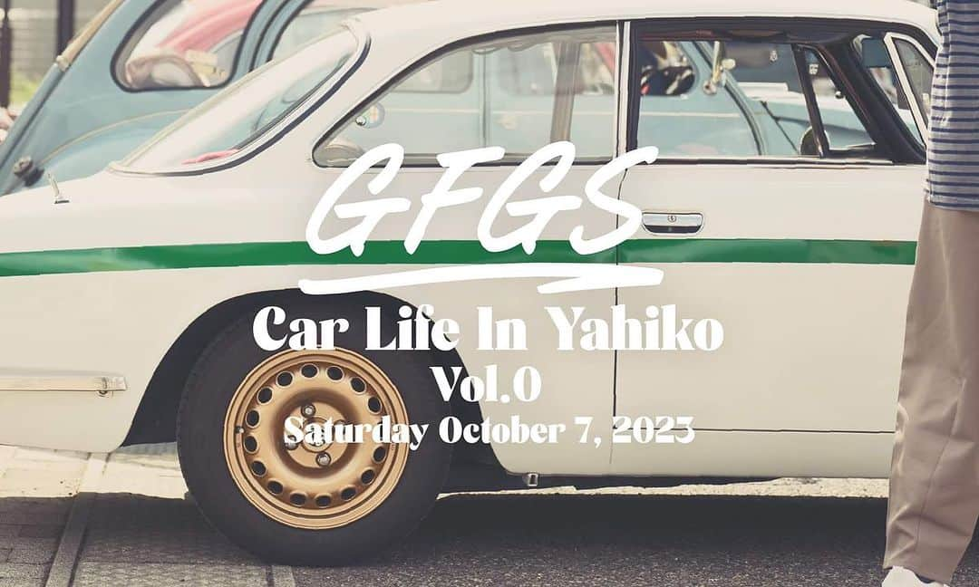 G.F.G.S.さんのインスタグラム写真 - (G.F.G.S.Instagram)「. GFGS CarLife In Yahiko vol.0 @gfgscarlife  10/7に開催されたvol.0、無事に終了することができました。 会場に並んだクルマを楽しむ展示参加者さま・一般見学のお客さま同士の会話と、弥彦という自然豊かなロケーションが心地良いイベントとなりました。  エントリーをしてくださったステキなクルマのオーナーの皆さま、  会場を音楽や飲食・ライブ配信で盛り上げてくださった GOOD BYE APRIL(@goodbyeapril ) DJ:YOUNG MASTER - Bar Book Box(@barbookbox ) armonia(@armonia.niigata ) MELT(@melt.this.way ) KOKAJIYA (@kokajiya ) BBC Kamo Miyagemono Center(@bbc_kamo ) - ファルコンラジオ（@fal_radio ）  開催まで1ヶ月と時間が限られている中で動いてくださった関係者の皆さま 当日スムーズに運営をしてくださったスタッフの皆さま 本当にありがとうございました！  Vol.1につなげるためのvol.0。 今回の反響を次に繋げ、次回さらに進化したイベントとなるように着々と準備していきたいと思います。 Vol.0当日にお披露目となったGFGS CARPROJECTの特別架装cubeZ11についても後日詳細を投稿します。  *Special Thanks*  @rise_hayashi @84base_motorworks  #gfgs #gfgscalife #carlife #carmeeting #cardesign #carlovers #lovecars #pikecar #twingo #renaulttwingo #fiatpanda #fiat #citroen2cv #minicooper #vmgolf2 #nissancube #figaro #日産パオ #Be1 #弥彦 #車イベント #パイクカー #パイクカー好き #車好き #車好きな人と繋がりたい #可愛い車 #車好き女子 #車が好き」10月13日 17時32分 - gfgs