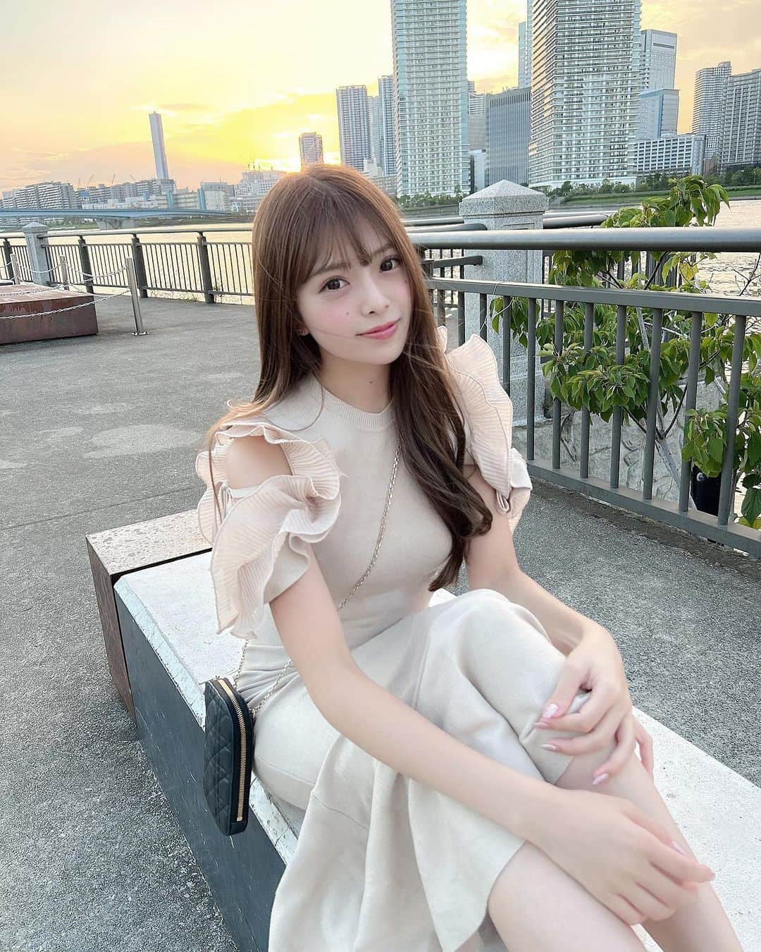 りのちぃのインスタグラム：「♡ᐢ.ˬ.ᐢ ♡」