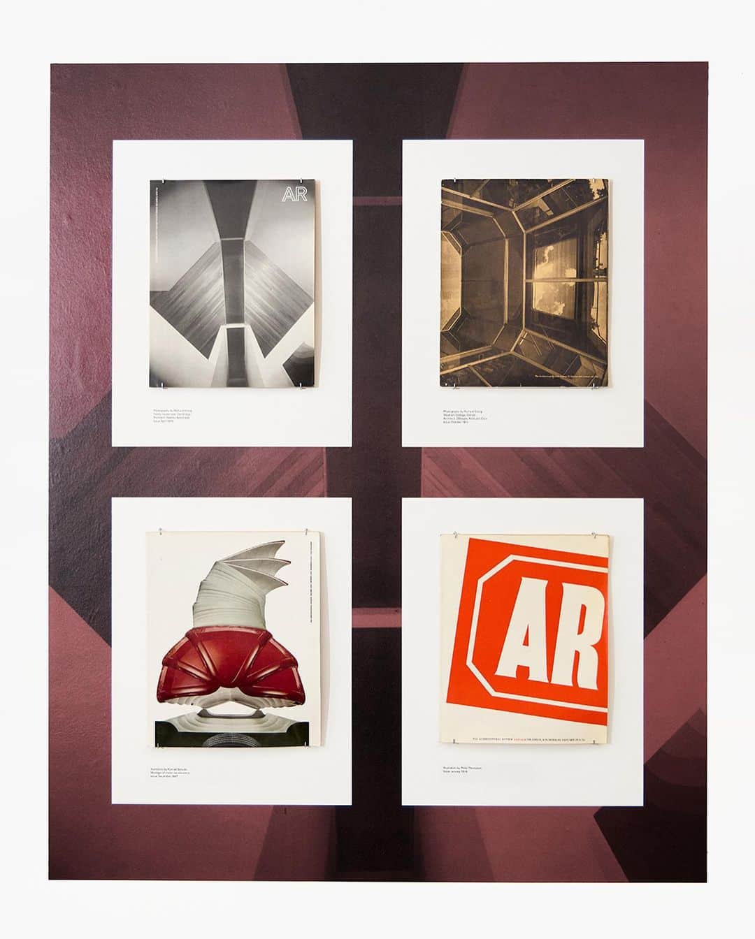 のインスタグラム：「THE ARCHITECTURAL REVIEW COVERS 1960-1979  EXHIBITION FRIDAY 13 OCTOBER – SUNDAY 05 NOVEMBER 34 WIGMORE STREET LONDON W1   Featuring 50 original covers of The Architectural Review magazine, selected by Margaret Howell. The exhibition highlights the AR’s use of typography and layout, which leveraged the full range of graphic and print tools at its disposal - photographs, drawings, sketches, collage, typefaces, inks and paper stocks - to elegantly dissect and disseminate all aspects of architecture.   ‘The bold creative graphics of The Architectural Review covers from this period are still as strong and exciting today as when first introduced. It is not surprising the magazine has become a collector’s item.’  – Margaret Howell  #MargaretHowell #TheArchitecturalReview @thearchitecturalreview」