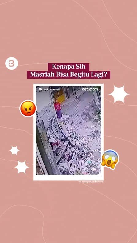 のインスタグラム：「Duh, duh, duh kalo kamu punya tetangga yang kayak gini, enaknya diapain ya, beauties?😏🫣😌  📹 by @detikcom  —---- #masriah #ulahmarsiah #tetangga #kelakuanmarsiah #news #newsupdate #beautynesiaid」