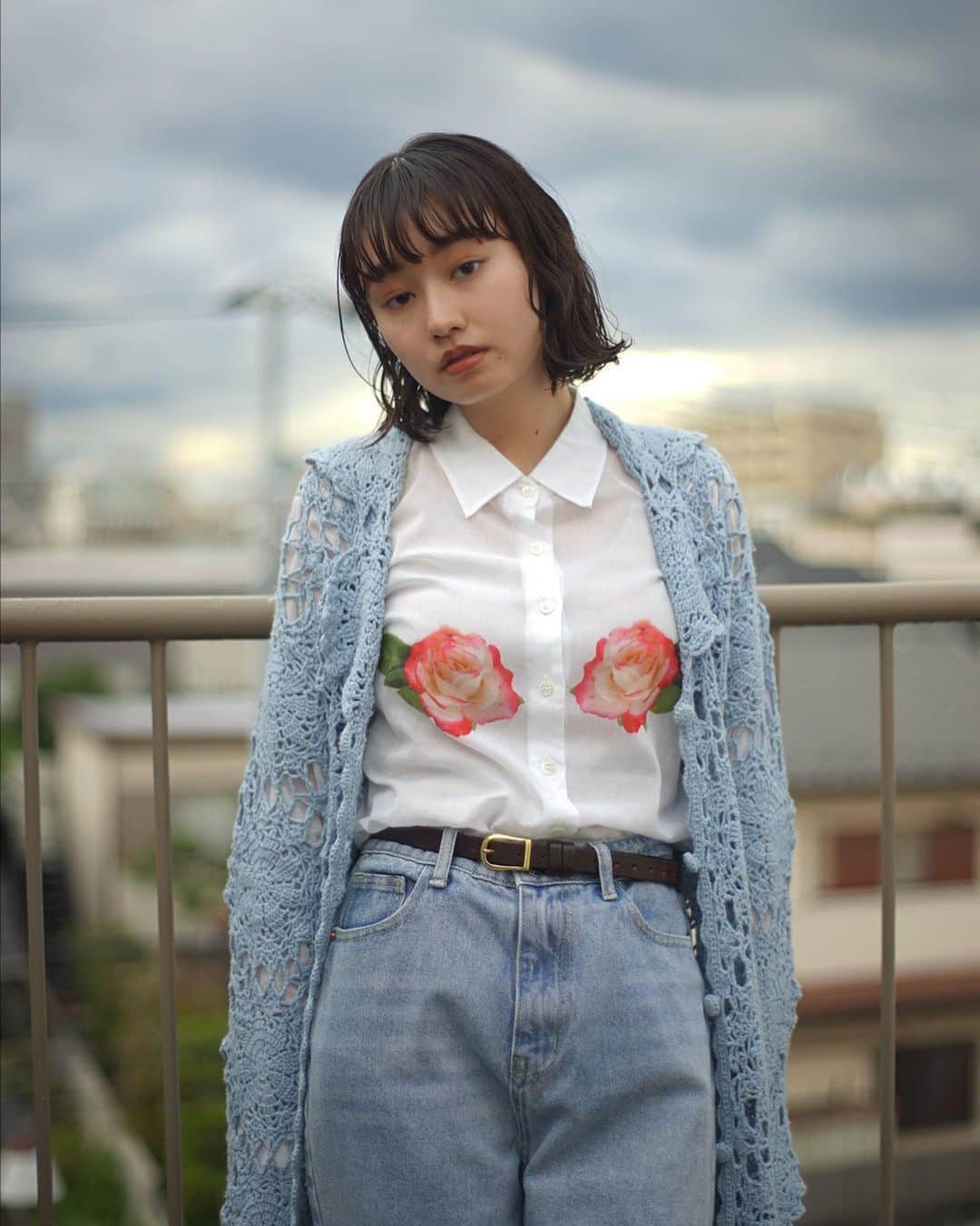 PUNK CAKEさんのインスタグラム写真 - (PUNK CAKEInstagram)「♤ NEW ARRIVAL ♤  ◆ Crochet knit long cardigan ◆ agnès b. rose white shirts ◆ Crash blue denim pants  ♡10th Anniversary キャンペーン♡ 送料無料！ 10/4(水)～10/15(日)  今週の営業日は 10/14(土),15(日)となります。 是非お気軽にご来店下さい！  10月営業日/ 10/14,15,20,21,22 営業時間/ 13:00～20:00  住所/ 東京都目黒区鷹番3-4-10 2F  Model / @hamu.katsu.0」10月13日 19時01分 - punk_cake