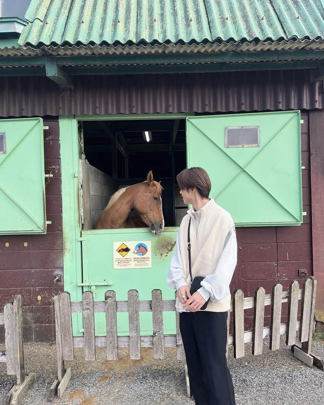 栗原航大さんのインスタグラム写真 - (栗原航大Instagram)「マザー牧場へ行ってきた🐄 たーのしかった！！」10月13日 19時07分 - ko_dai612