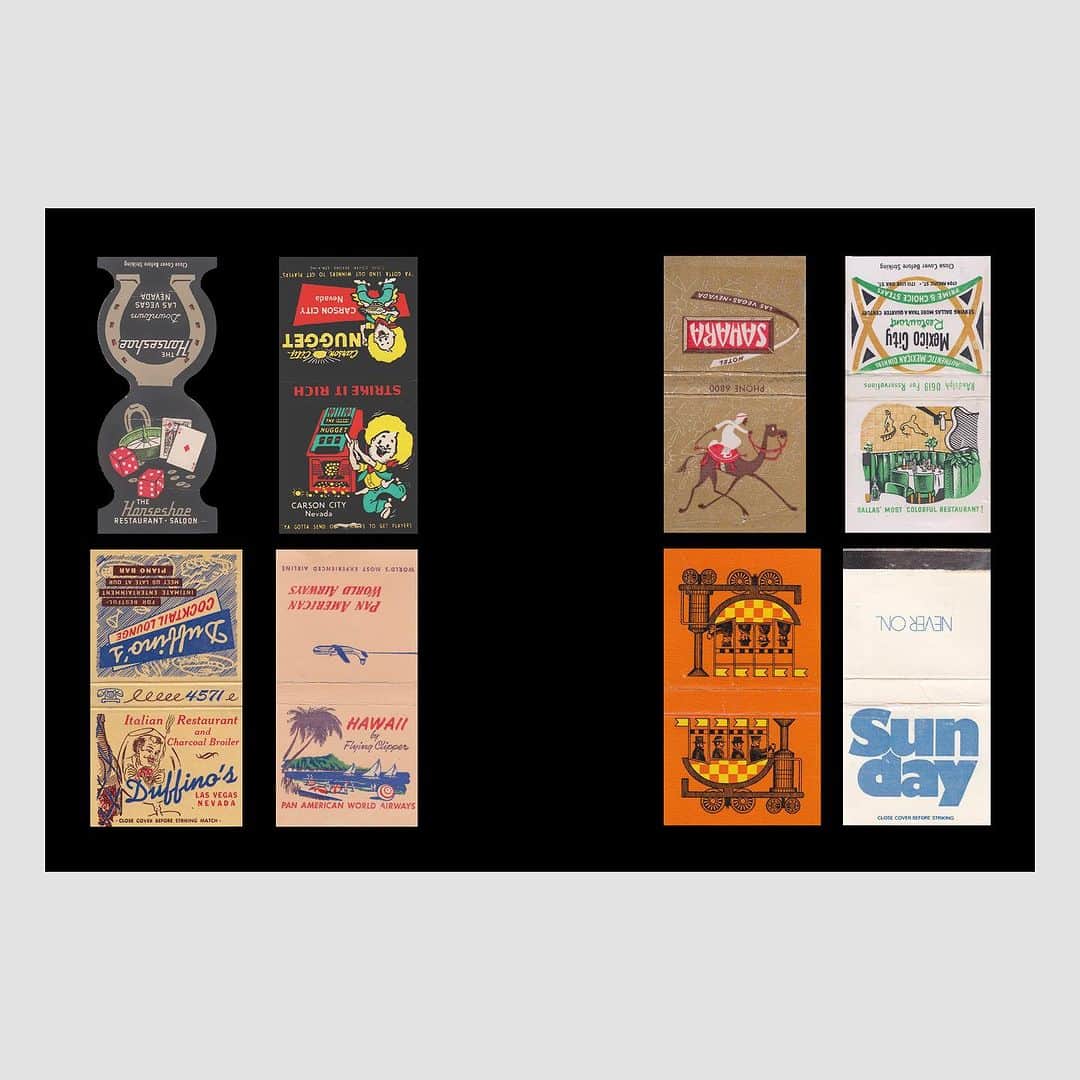 Jason G. Sturgillさんのインスタグラム写真 - (Jason G. SturgillInstagram)「We are glad to announce our second book made in collaboration with illustrator and Art Director Jason Sturgill @jgspdx . This new archive is a compilation of 500+ US Matchbooks from his personal collection (132p). Available at MasalaNoir.com ⚡️⚡️⚡️」10月13日 20時14分 - jgspdx