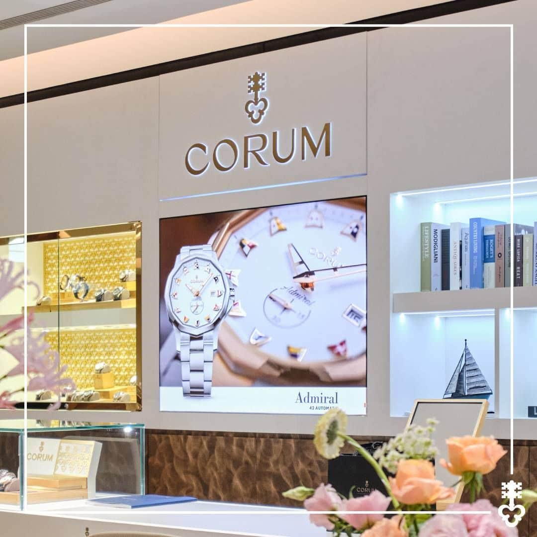 コルムのインスタグラム：「Corum celebrates the launch of the new Corum store in Hualien City, #Taiwan, which also marks the brand's first store in the East of Taiwan.   The brand hosted an intimate gathering with Formosa Hualien’s VIPs, where guests were introduced to the brand's history and story, followed by a private viewing of the iconic collections that have forged the brand's identity and reputation while enriched with a modern touch that blends innovation and technical breakthroughs.   #CorumWatches」