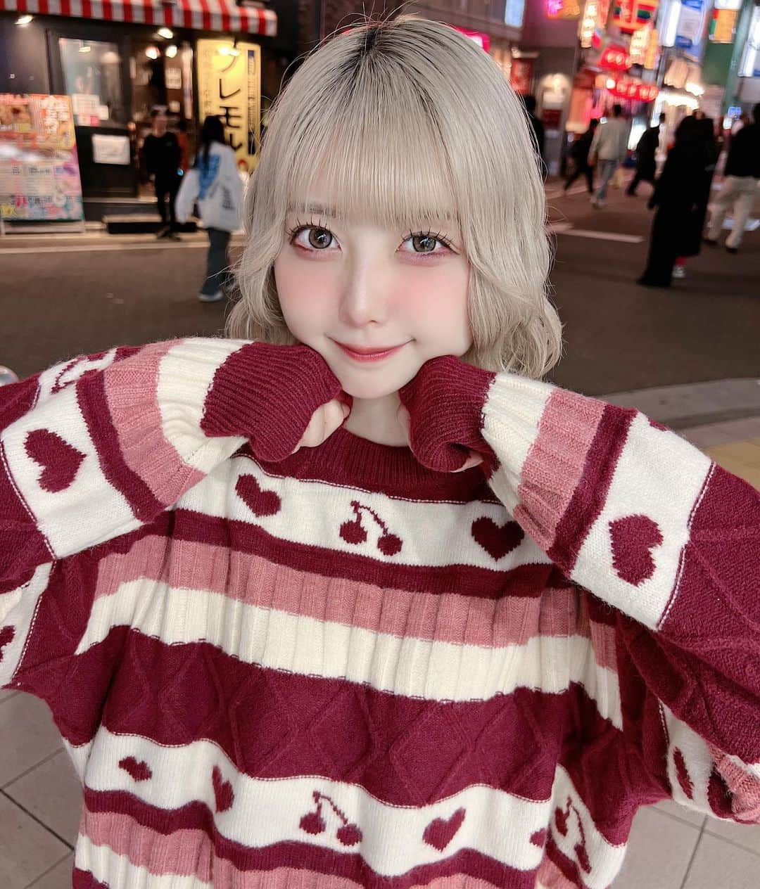 ちなぴぴのインスタグラム：「🍒❤︎🍒❤︎」