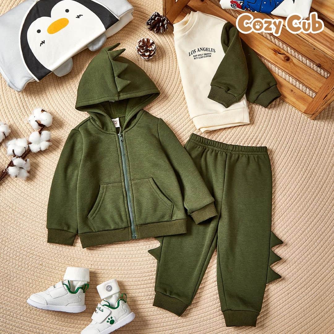 SHEINのインスタグラム：「From warm and snuggly PJs to classic everyday staples, we've got everything your little one needs to stay stylish all season long 😍🍂  #SHEIN #SHEINKIDS #SHEINCozyCub」
