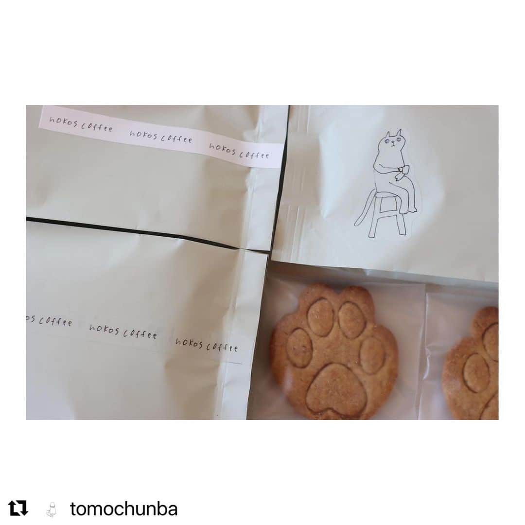nokosさんのインスタグラム写真 - (nokosInstagram)「ひみつのねこ展🐈❤︎  #Repost @tomochunba  ・・・ * ひみつのねこ展  いよいよ明日からはじまりますー！ 皆様ご招待状のご準備はバッチリでしょうか🥺  まずは初日と2日目のご予約の皆様、どうぞ宜しくお願いいたします🙏🏻✨  写真は、nokos×tsuyu ねこ展特別チャリティーコーヒー豆です☕️ @_nokos_ & @tsuyu0422   今回のねこ展のために、オマケのクッキーはなんと肉球です‼️🐈ノコさんありがとうございますー😭  パッケージにはtsuyuさんが描いてくださった可愛い猫たちと文字のシールが貼られたスペシャルバージョンです✨じゅんちゃんの猫の絵、本当可愛い〜🥺✨  ご自身へ、大切な方へのプレゼントにもぜひ！🎁 ※ひみつのねこ展用にチャリティー価格になっています。  ---ノコスアレタージュさん 自家焙煎珈琲「ノコスコーヒー」--- 毎日飲みたくなるしっかりと美味し〜い珈琲豆。  ノコさんのコーヒーは豆を水洗いしたのち、乾燥～焙煎をしています。 なのでコーヒーの独特な渋さや、えぐみや、土っぽさが取り除かれて、甘さのある心地良い後味になっています。  コーヒーが飲めない方や、気持ち悪くなってしまう方はもしかしたら生豆の汚れが原因かも？  時間をかけて丁寧に作られたコーヒー豆をぜひお試しあれ🤗 ケーキや焼き菓子ともぴったりな、透明感のある綺麗なコーヒーです✨✨  —————————  「ひみつのねこ展」  ねこ好き作家さんたちによる ねこのための楽しいねこ展   <日時> 2023年10月14日(土)〜21日(土) open 11:00～17:00 / close 16日(月)   <場所> 岐阜県各務原市内のとある場所 展示会前にご連絡をくださり、 ご招待状をお持ちの方をお招きしております。   "ひみつのねこ展"では、売上の一部を保護猫のために寄付いたします。 寄付先は全国で保護猫のTNRを行っている「どうぶつ基金」と2019年から開始した岐阜多頭飼育崩壊現場レスキューの支援金とさせていただく予定です。 ※TNRとは、不幸な野良猫をこれ以上増やさないために、捕獲し避妊手術を施し元の生活場所へ戻す活動のことです。  ねこ好きな作家さんたちによる、ねこのための楽しいねこ展。お買い物をしていただき、1匹でも多くの猫を幸せする一助となれば幸いです。  #ひみつのねこ展 #ねこ展 #岐阜  #コーヒー #コーヒー豆 #ノコスコーヒー」10月13日 20時31分 - _nokos_