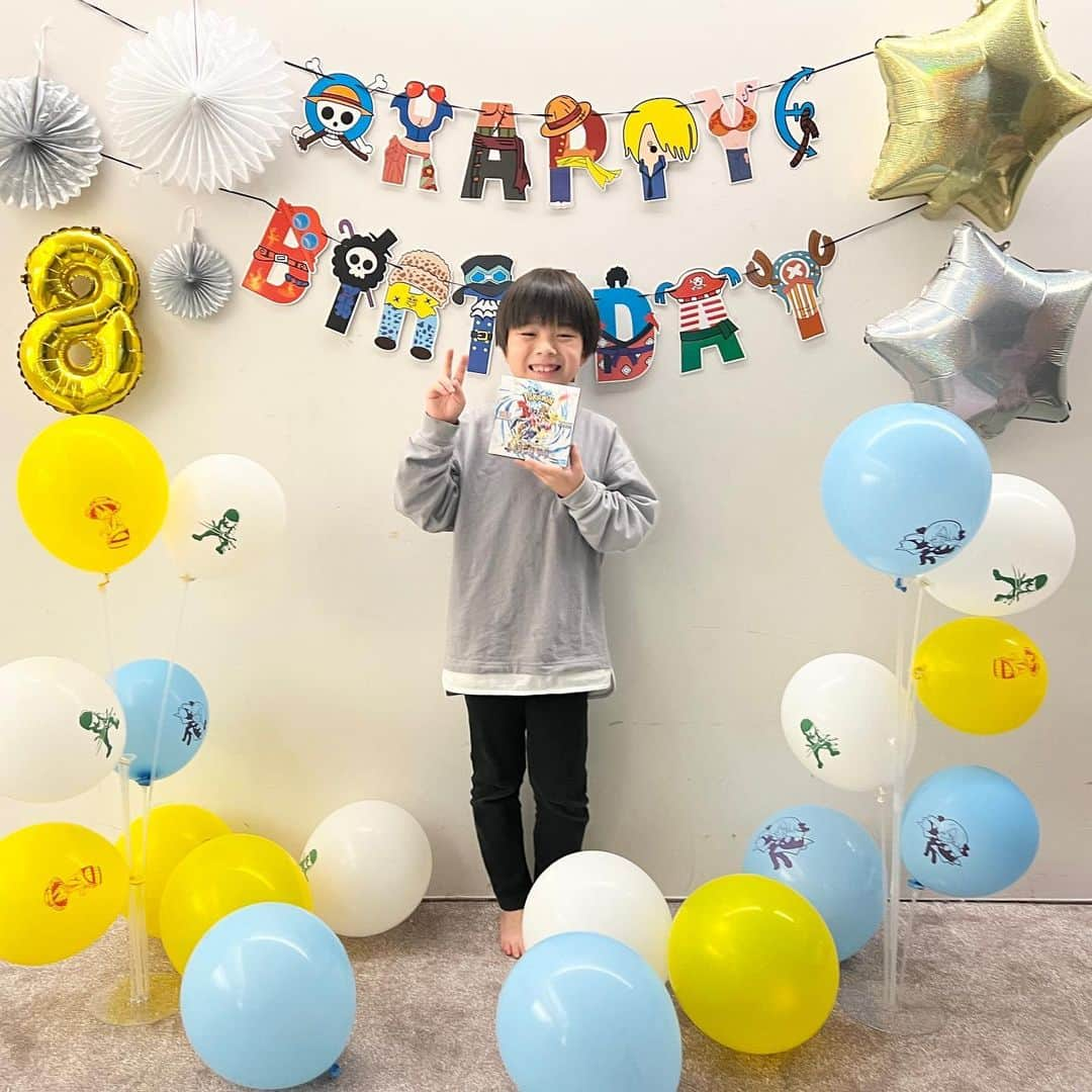 chika__23さんのインスタグラム写真 - (chika__23Instagram)「＊ ＊ りぃくん8歳おめでとう🥳🎉🎂💙 ＊ ＊ #誕生日#8歳#8歳誕生日#ポケモンカード」10月13日 20時37分 - chika__025