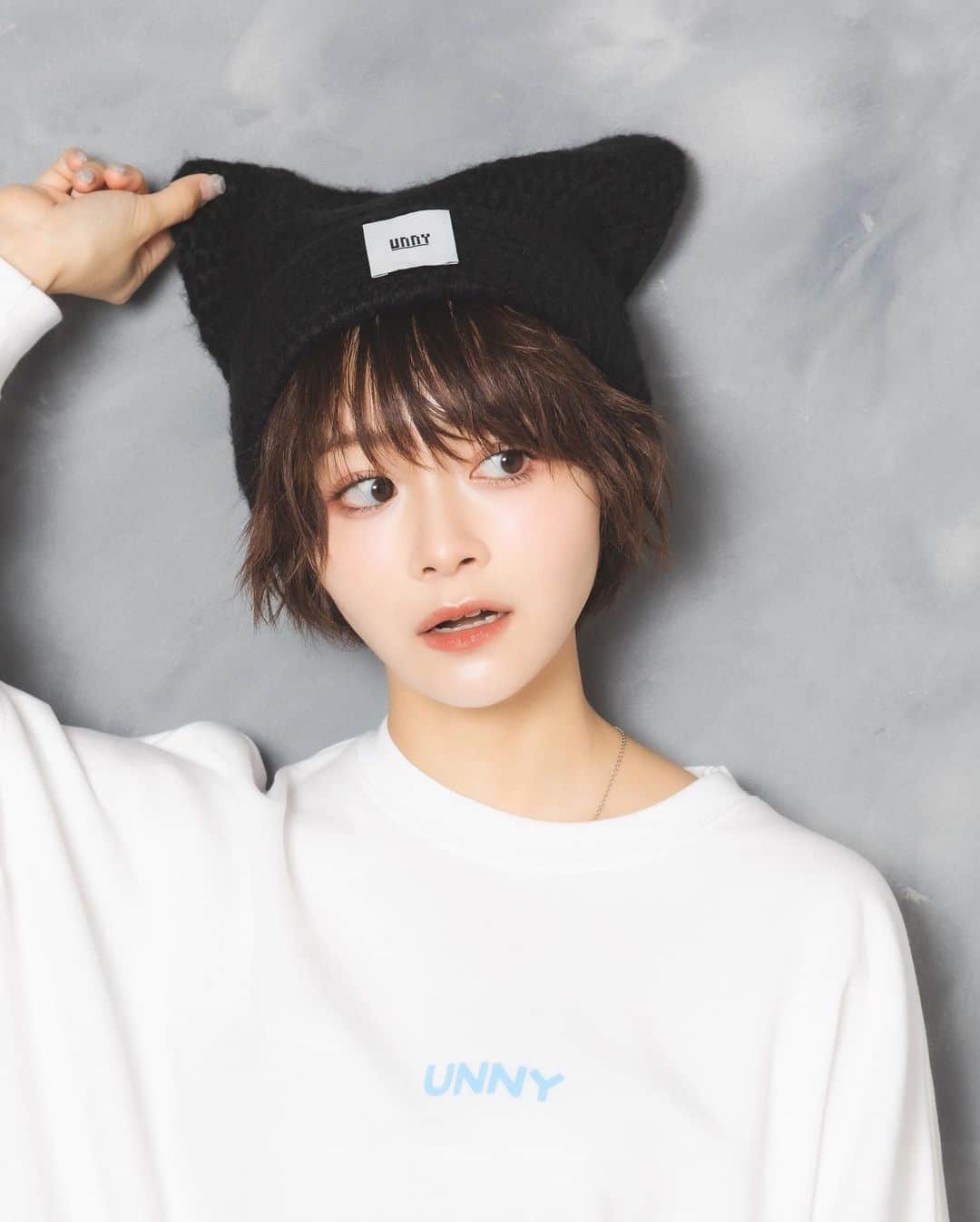 荒谷柚風のインスタグラム：「🐈‍⬛🐈‍⬛🐈‍⬛」