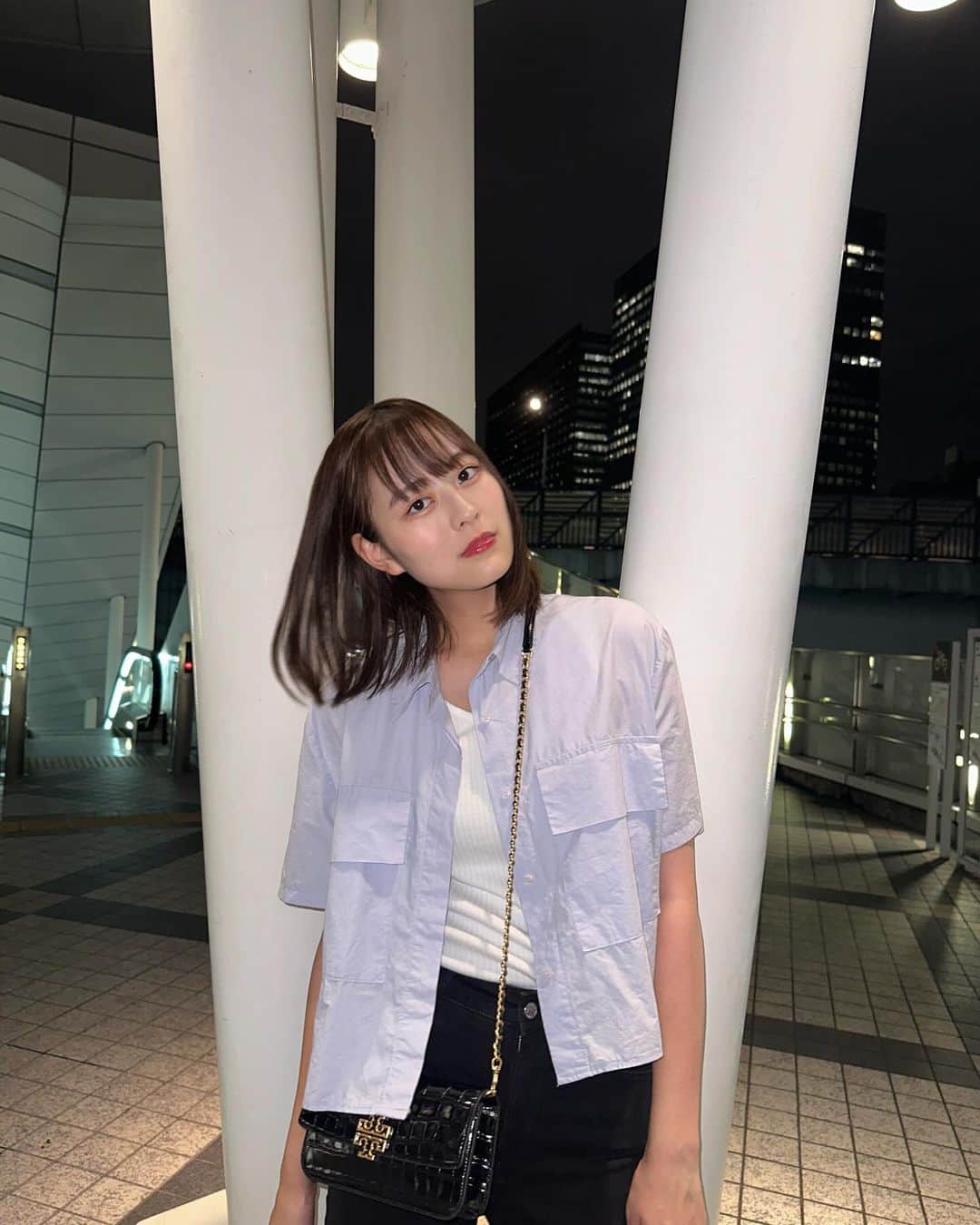 大野帆香のインスタグラム：「風がとても強い日だった🌪️😮‍💨」