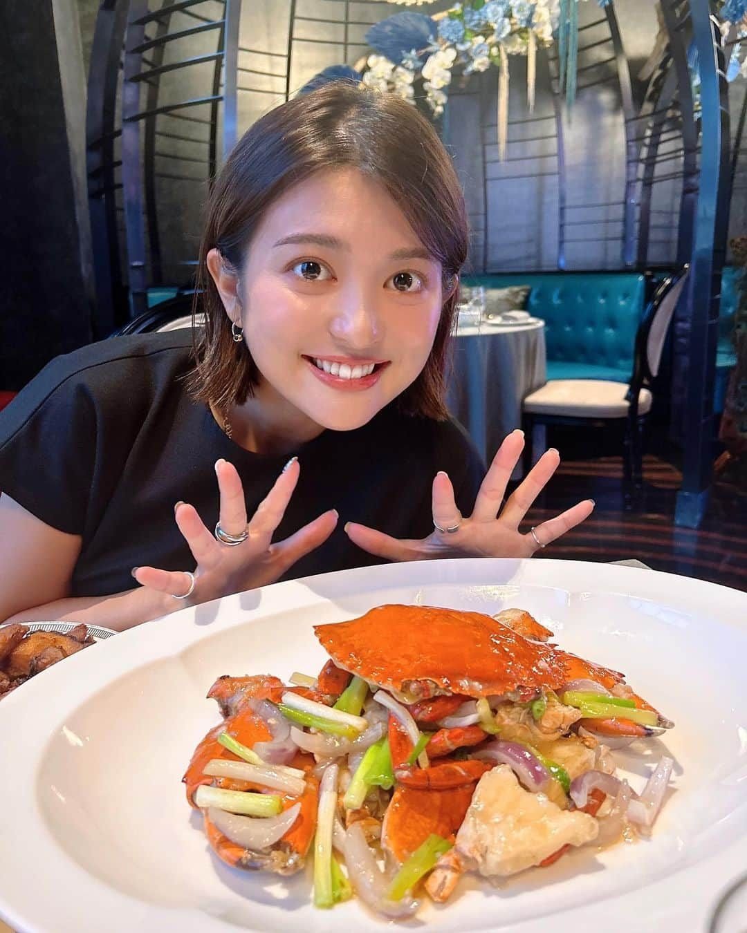 並木万里菜さんのインスタグラム写真 - (並木万里菜Instagram)「かにかに🦀🦀🦀  良い週末をお過ごしください😌  #上海グルメ  #上海旅行  #shanghaifoodie」10月13日 21時25分 - marina_namiki