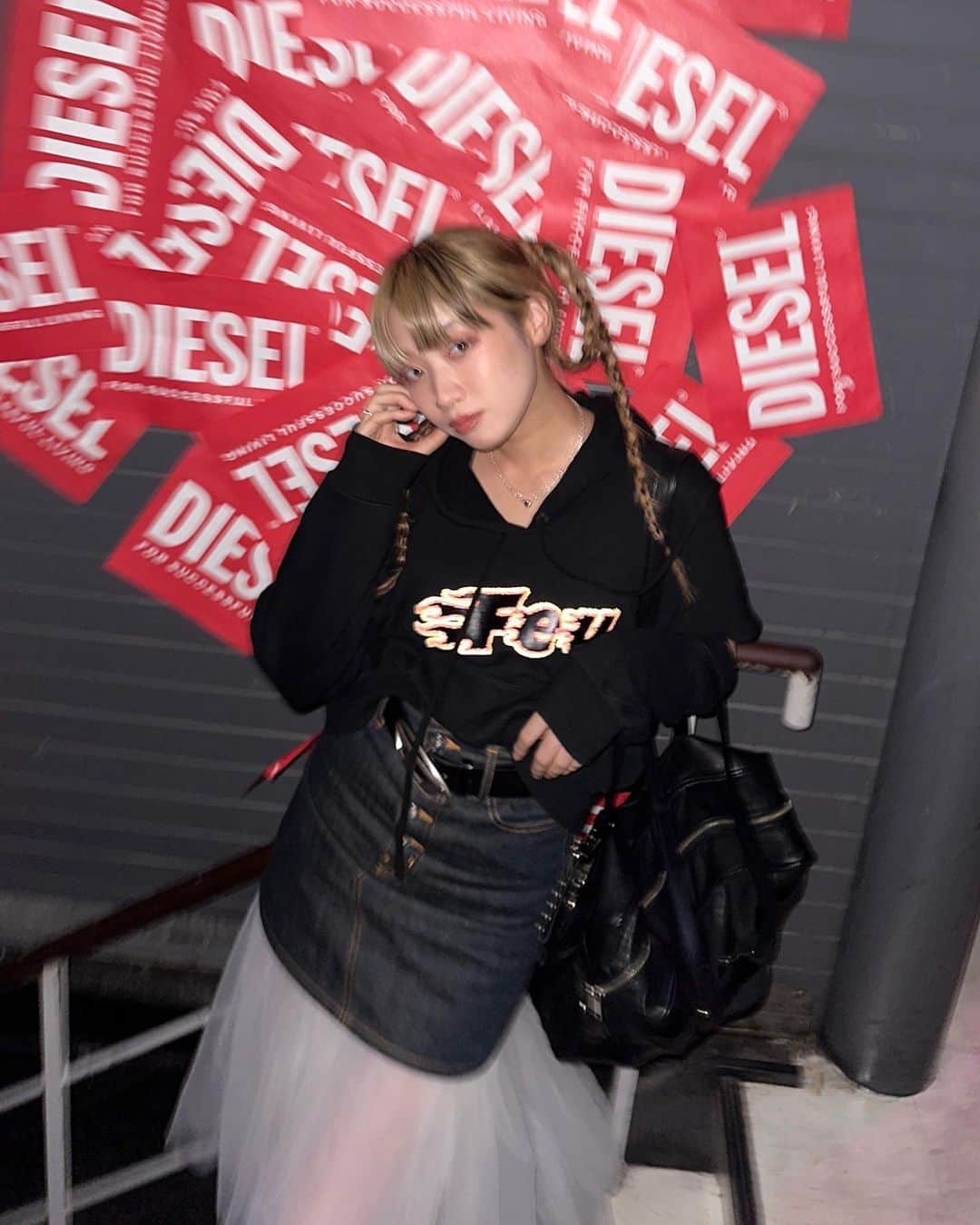 らてさんのインスタグラム写真 - (らてInstagram)「@diesel 🫶🏻」10月13日 21時39分 - patu_rate