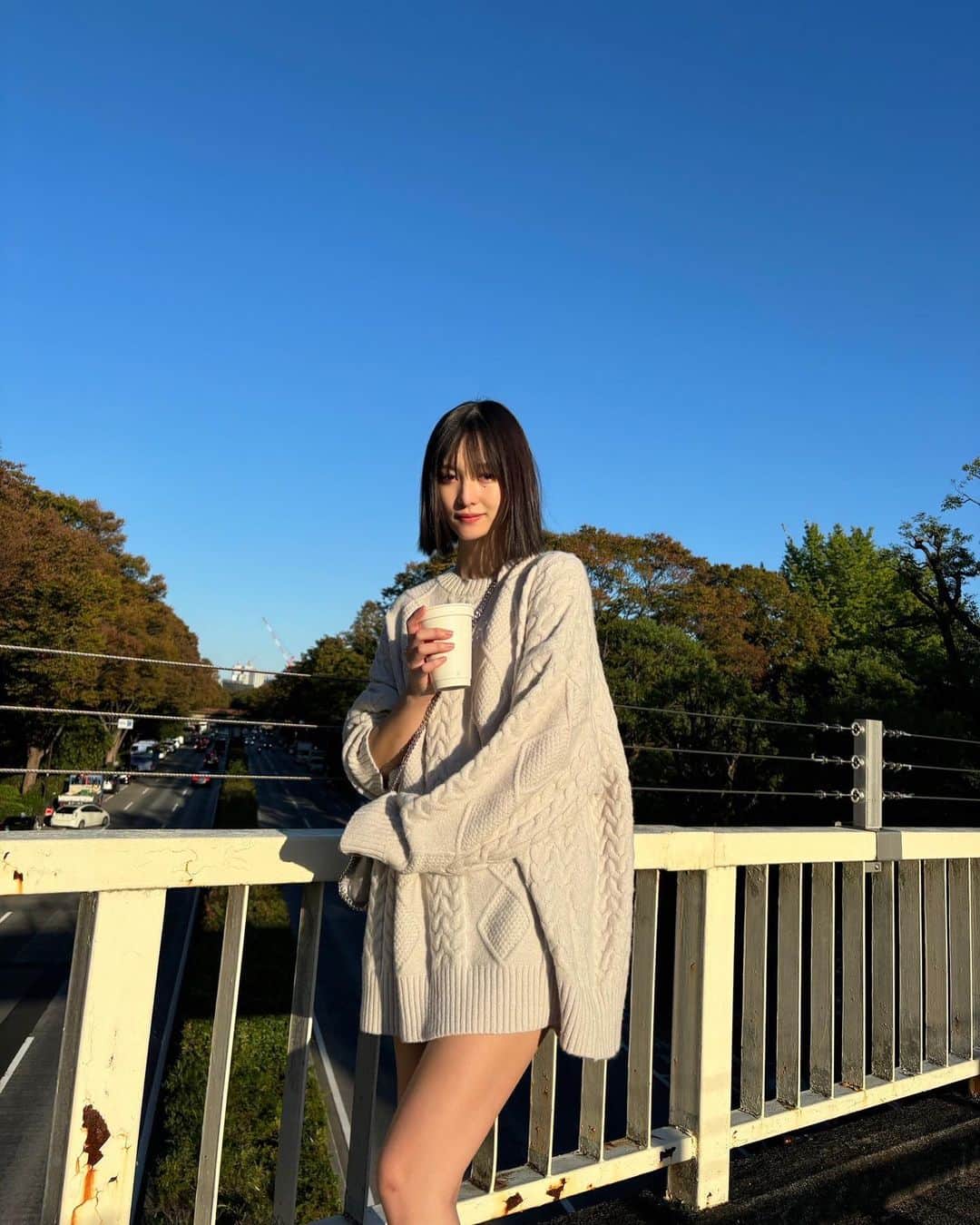山田愛奈のインスタグラム：「.  一生この気候で良いですね。」