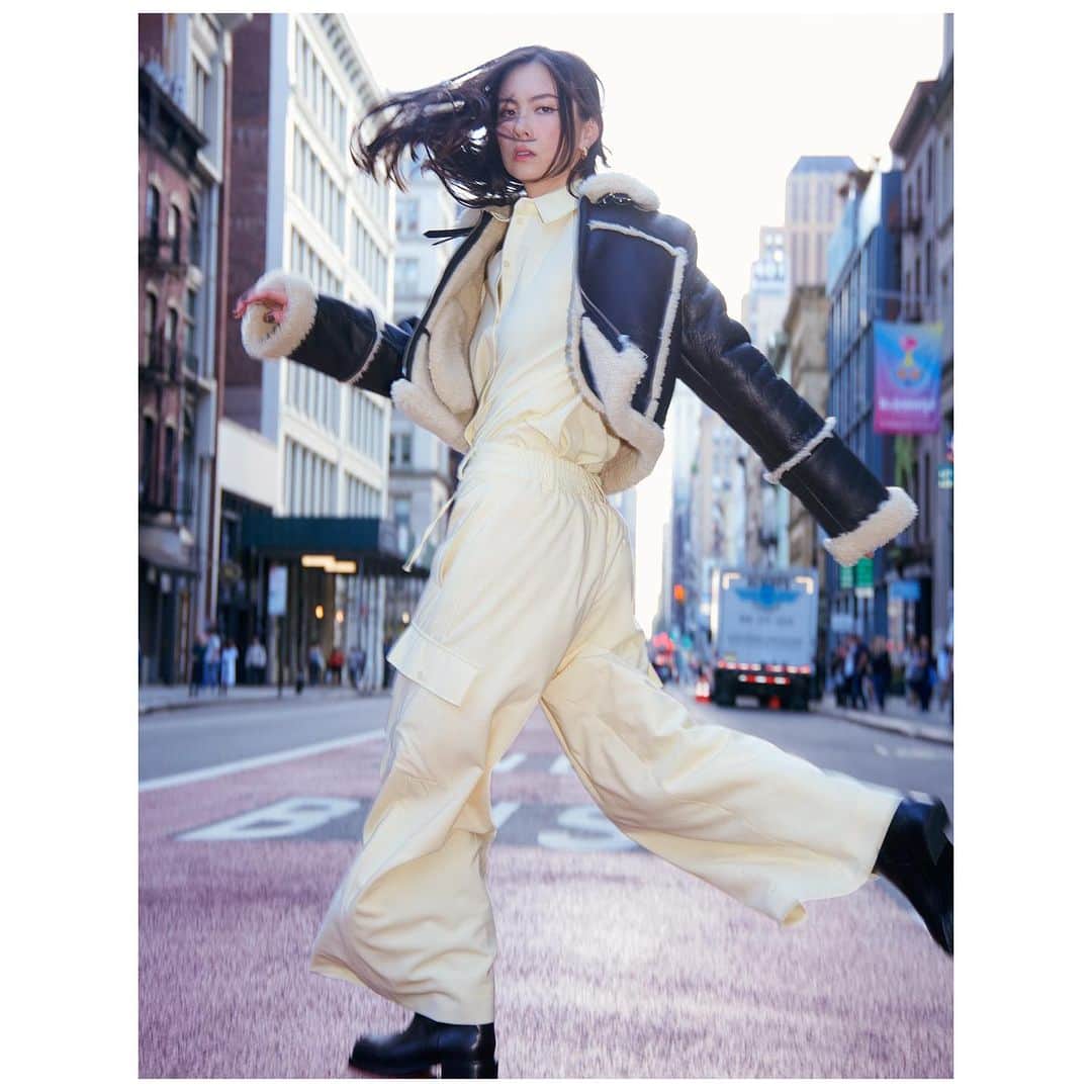 更井真理のインスタグラム：「@laurentsai ❤️ for @cosstores x @tfpjp #LaurenTsai #COS #thefashionpost」
