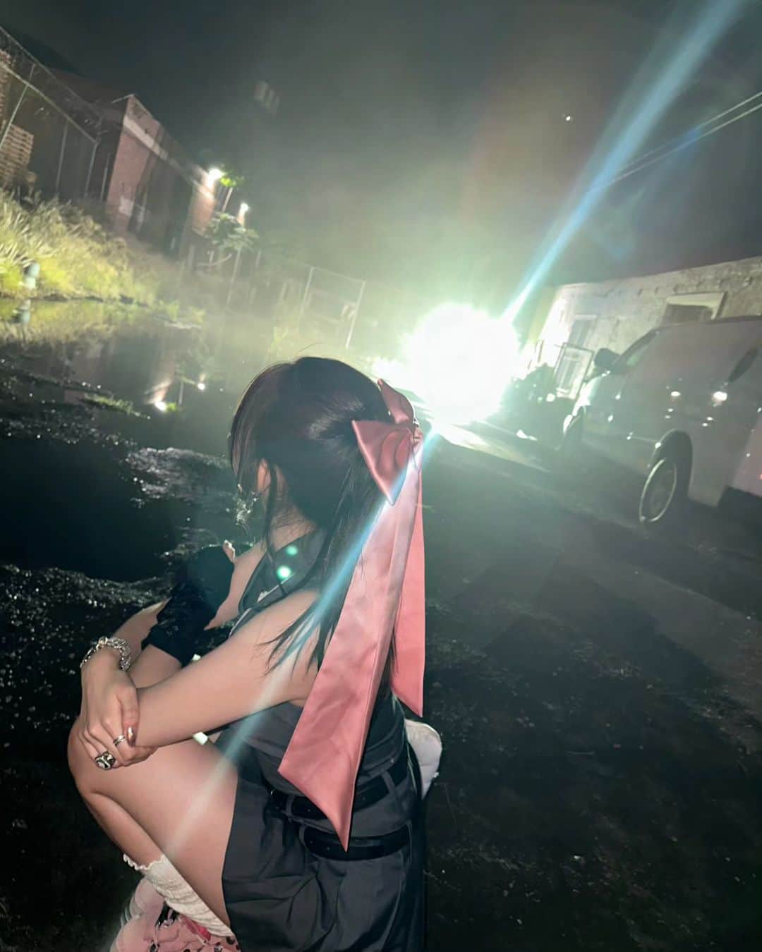 IVEのインスタグラム：「BADDIE🖤  #IVE #아이브 #アイヴ #LEESEO #이서 #イソ #1stEP #IVEMINE #Eitherway #OfftheRecord #Baddie」
