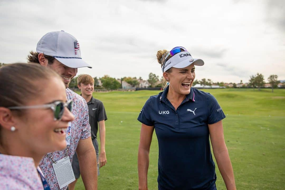 レクシー・トンプソンさんのインスタグラム写真 - (レクシー・トンプソンInstagram)「Big thanks to @Lexi Thompson for visiting our @usadaptivegolfalliance clinic and sharing tips with our @shrinershospitals Standard Bearers!」10月14日 9時20分 - lexi