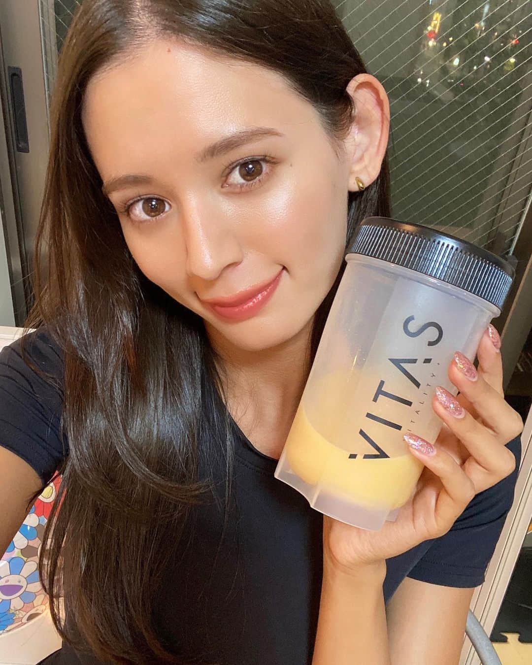 ディヤナのインスタグラム：「. ✨Amazonプライム感謝祭スタート✨ 今から10/15(日)23:59の2日間限定‼️AmazonのセールでVITASの商品がとっても安くなっています😳‼️ 私のおすすめはプロテインのマンゴー味・チョコ味・バナナ味です🤤（多い）他のVITAS商品も安くなってるので、私のストーリーのリンクからブラウザのままで買っていただけると…喜びます🙇🏻‍♀️💕 #PR」