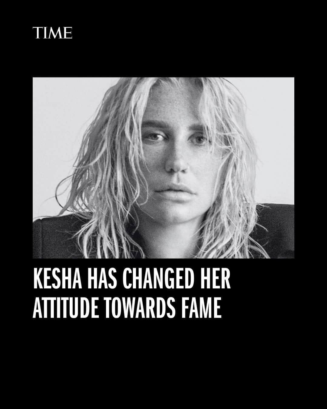TIME Magazineのインスタグラム：「"If you have some of the biggest songs in the world and still feel empty inside, you know you gotta look at something," Kesha says.  "You know you have to readjust. Because I always felt like I was chasing this thing. You know, if I put out a record and it’s successful, et cetera, et cetera, then I’ll be happy. And then when I got there, and not only was I not happy, I felt like I was holding so many secrets."  On the latest episode of our podcast, Person of the Week, we speak to Kesha about how she's changed her attitude towards fame, happiness, and true artistic success.  Listen to the interview at the link in our bio.  Photograph by Vincent Haycock.」