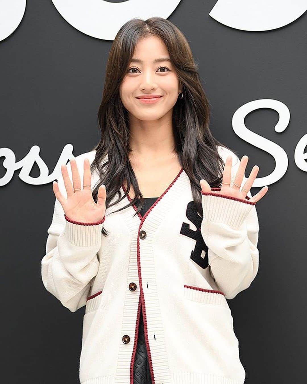 TWICEのインスタグラム：「Jihyo at the Boss Korea exclusive  Collection Launch event   #TWICE #JIHYO」