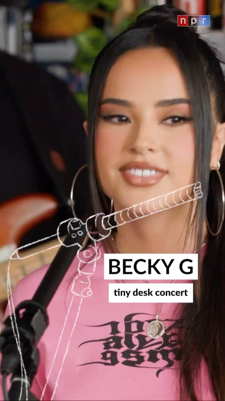 ベッキーGのインスタグラム：「#eltiny • @iambeckyg is closing out this year’s El Tiny takeover with ALL the hits🌟⁠ ⁠ Tap the link in our bio to watch Becky G’s Tiny Desk concert as we celebrate Latinx Heritage Month 🎉」