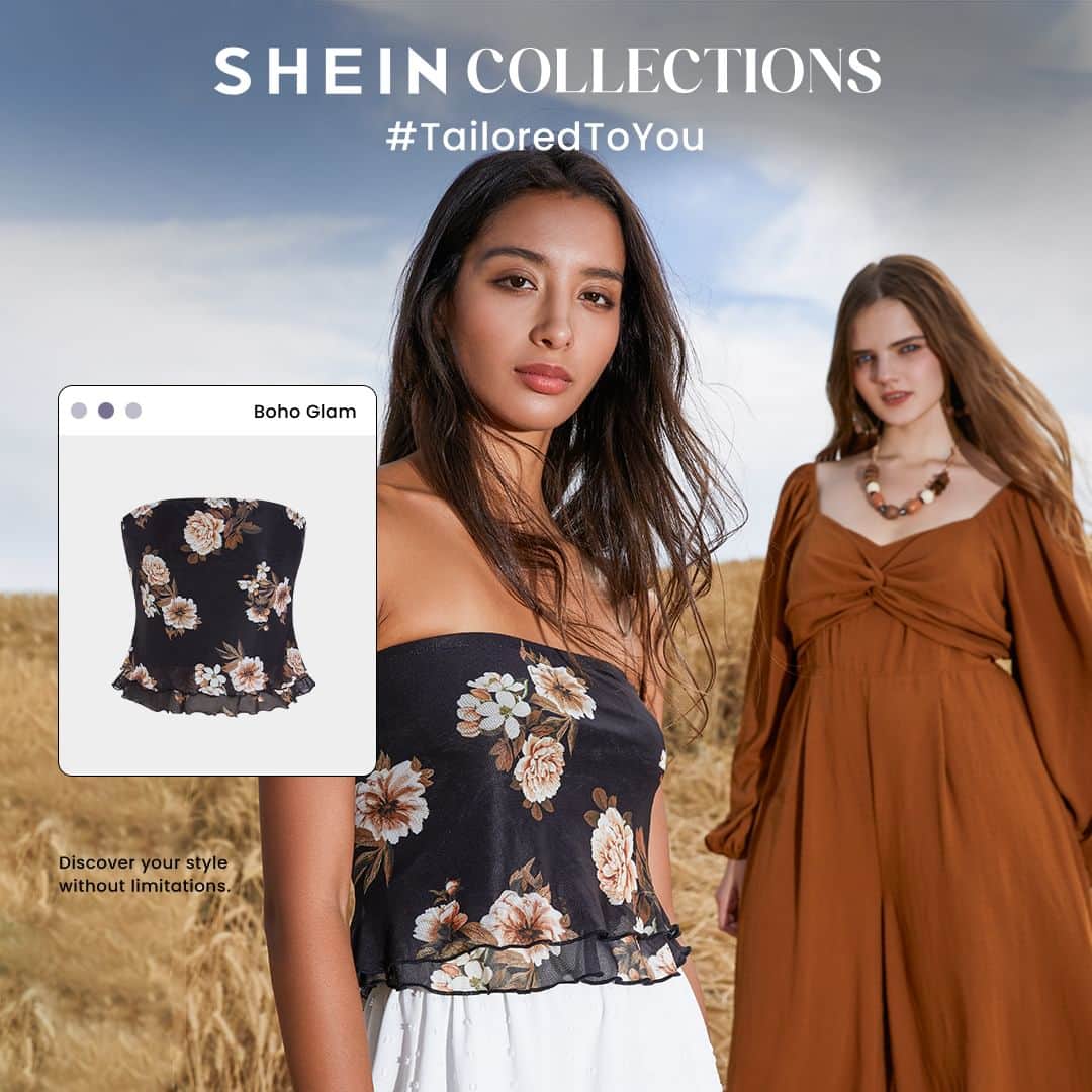 SHEINさんのインスタグラム写真 - (SHEINInstagram)「Level up your comfy boho look with styles suited for everywhere and everything 🍁  #SHEINCollections #TailoredToYou」10月14日 2時00分 - sheinofficial