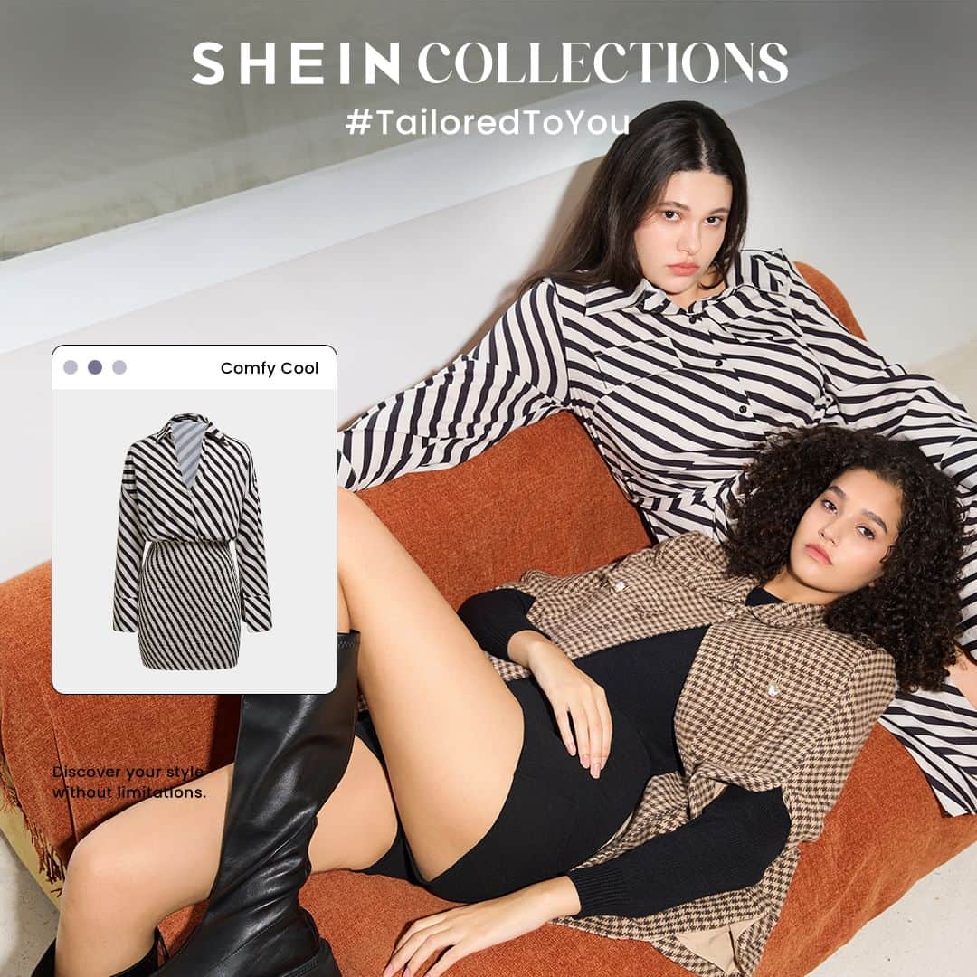 SHEINのインスタグラム：「Level up your comfy boho look with styles suited for everywhere and everything 🍁  #SHEINCollections #TailoredToYou」