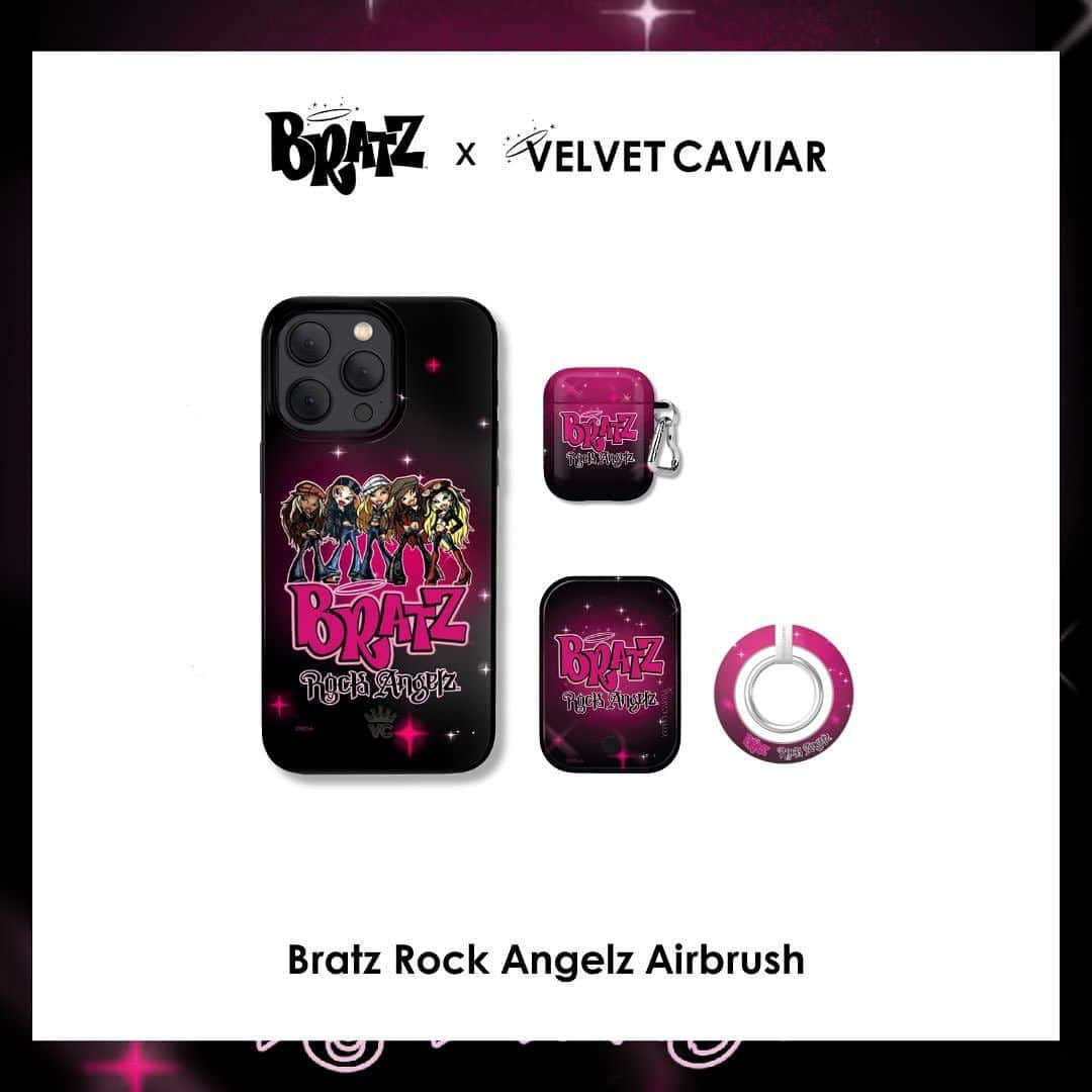 VELVETCAVIARさんのインスタグラム写真 - (VELVETCAVIARInstagram)「Bratz Rock Angelz x Velvet Caviar Drops Tomorrow 10/18 AT 12 PM EST! 💋🤘🎸」10月18日 0時00分 - velvetcaviar