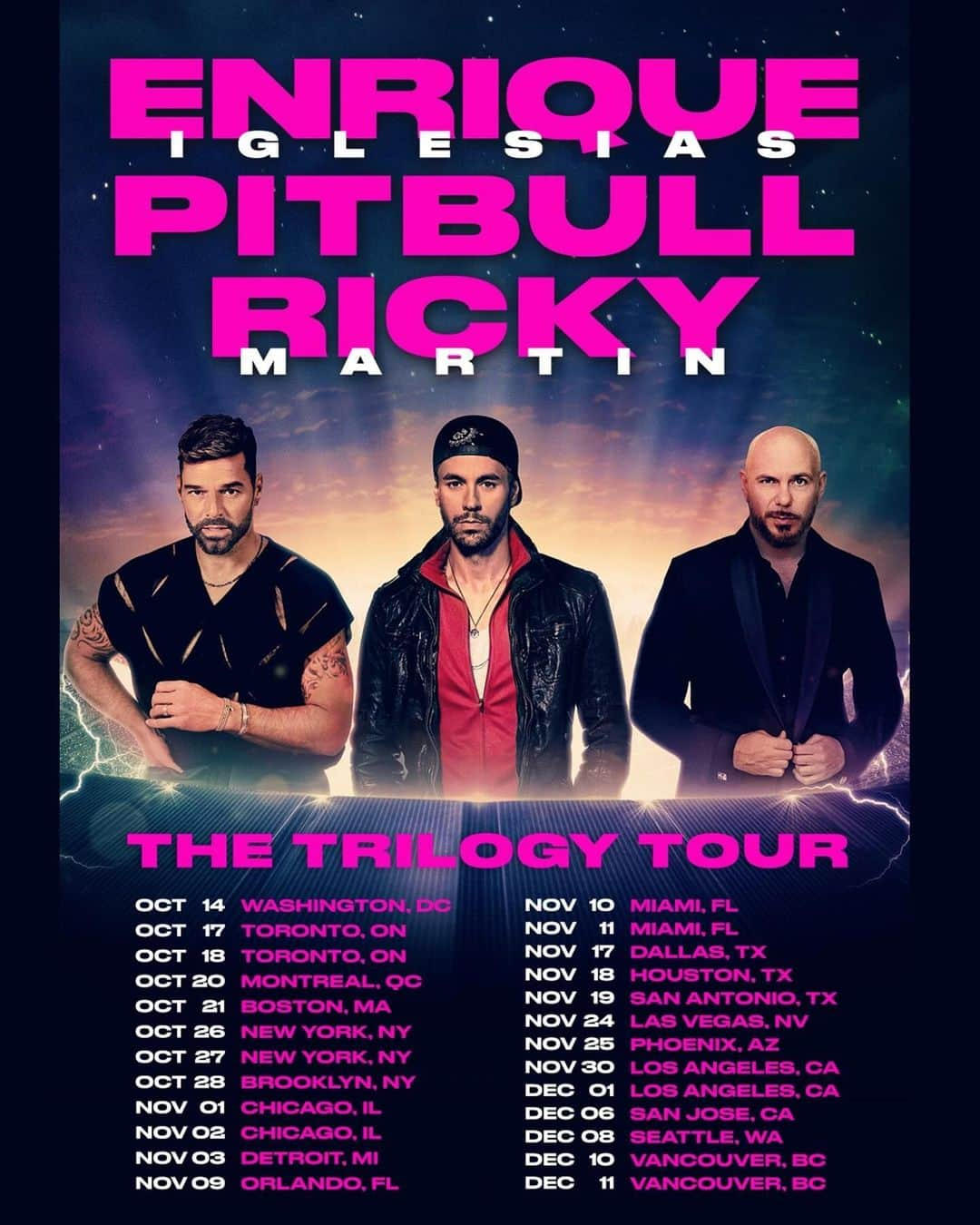 ピットブルさんのインスタグラム写真 - (ピットブルInstagram)「THE TRILOGY TOUR TONIGHT.」10月14日 22時00分 - pitbull