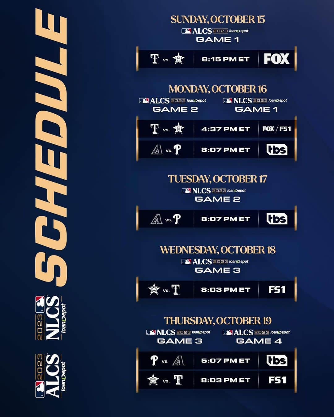 MLBのインスタグラム
