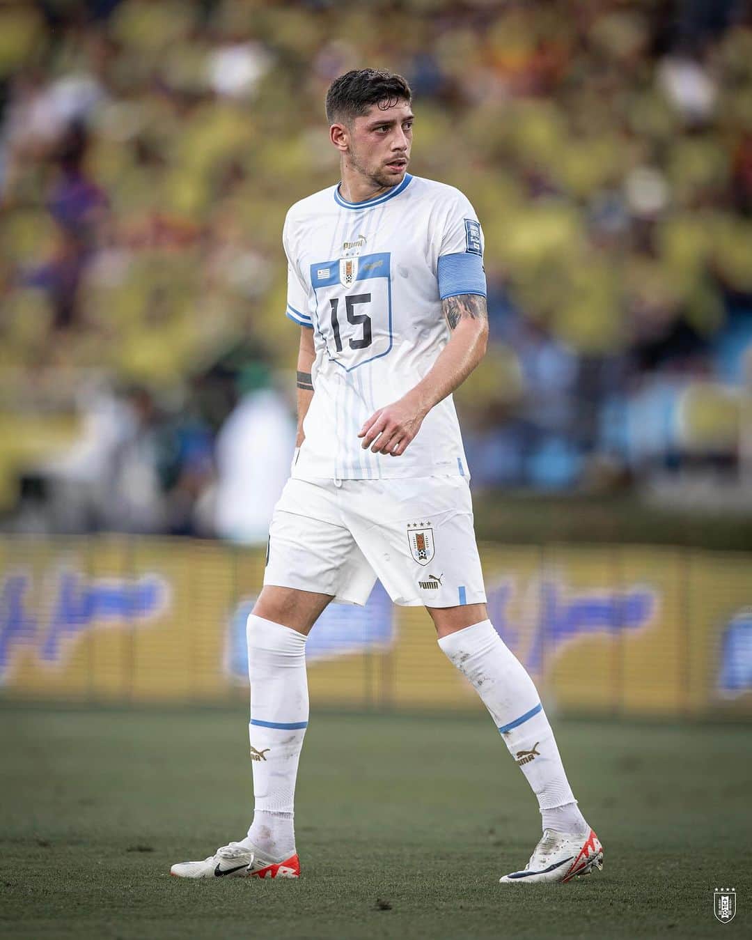 フェデリコ・バルベルデのインスタグラム：「Un empate que sabe a poco pero sabíamos a la dificultad que nos enfrentábamos y este sigue siendo el camino para lograr el objetivo   #ElEquipoQueNosUne 💙」