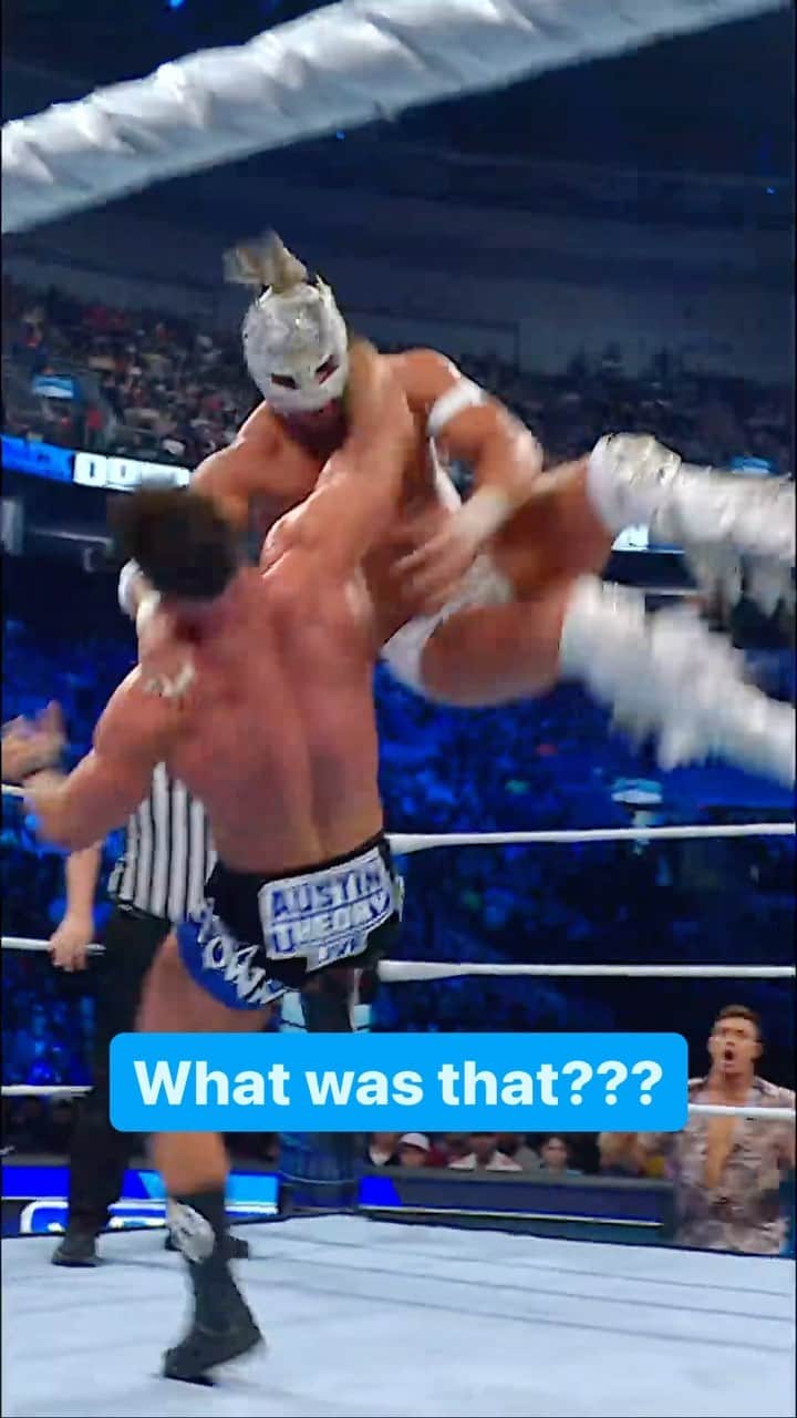 WWEのインスタグラム：「Don’t underestimate @austin_theory 🔥😎」