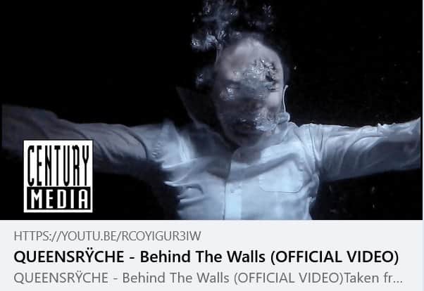 Queensrycheのインスタグラム：「“Behind The Walls" (Official Video) taken from our album "Digital Noise Alliance": https://y#centurymediarecords  *PLEASE CLICK THE LINK IN OUR BIO TO WATCH THIS VIDEO!* #queensryche #digitalnoisealliance #dna #centurymediarecords」