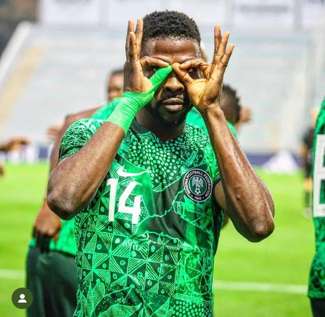 ケレチ・イヘアナチョのインスタグラム：「Not the result we wanted  We learn and focus on the next game  🇳🇬🇳🇬🇳🇬 🦅🦅🦅」