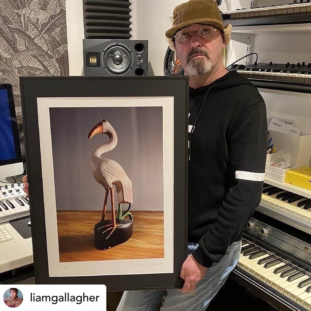 ポール・”ボーンヘッド”・アーサーズさんのインスタグラム写真 - (ポール・”ボーンヘッド”・アーサーズInstagram)「Posted @withregram • @liamgallagher LGDM」10月14日 4時36分 - boneheadspage