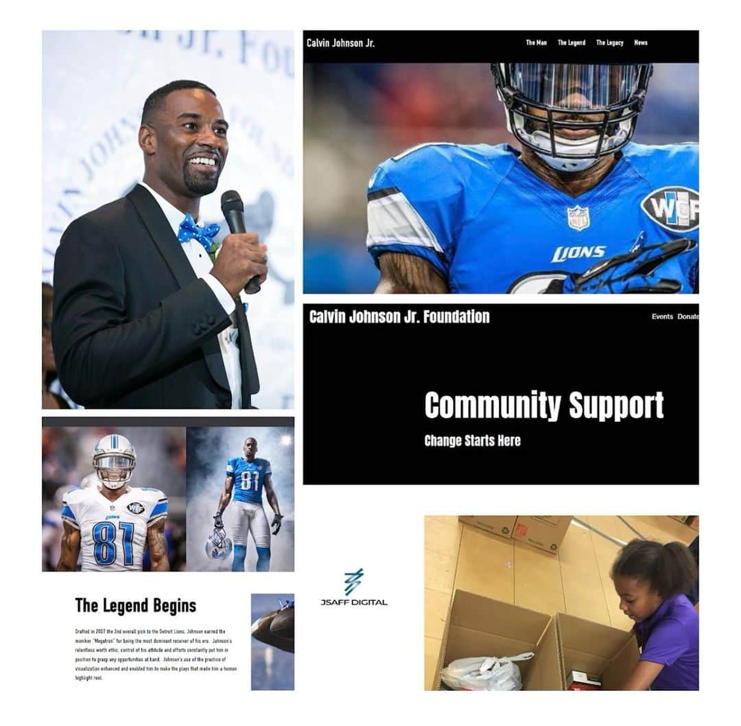 カルビン・ジョンソンさんのインスタグラム (カルビン・ジョンソンmegatron)