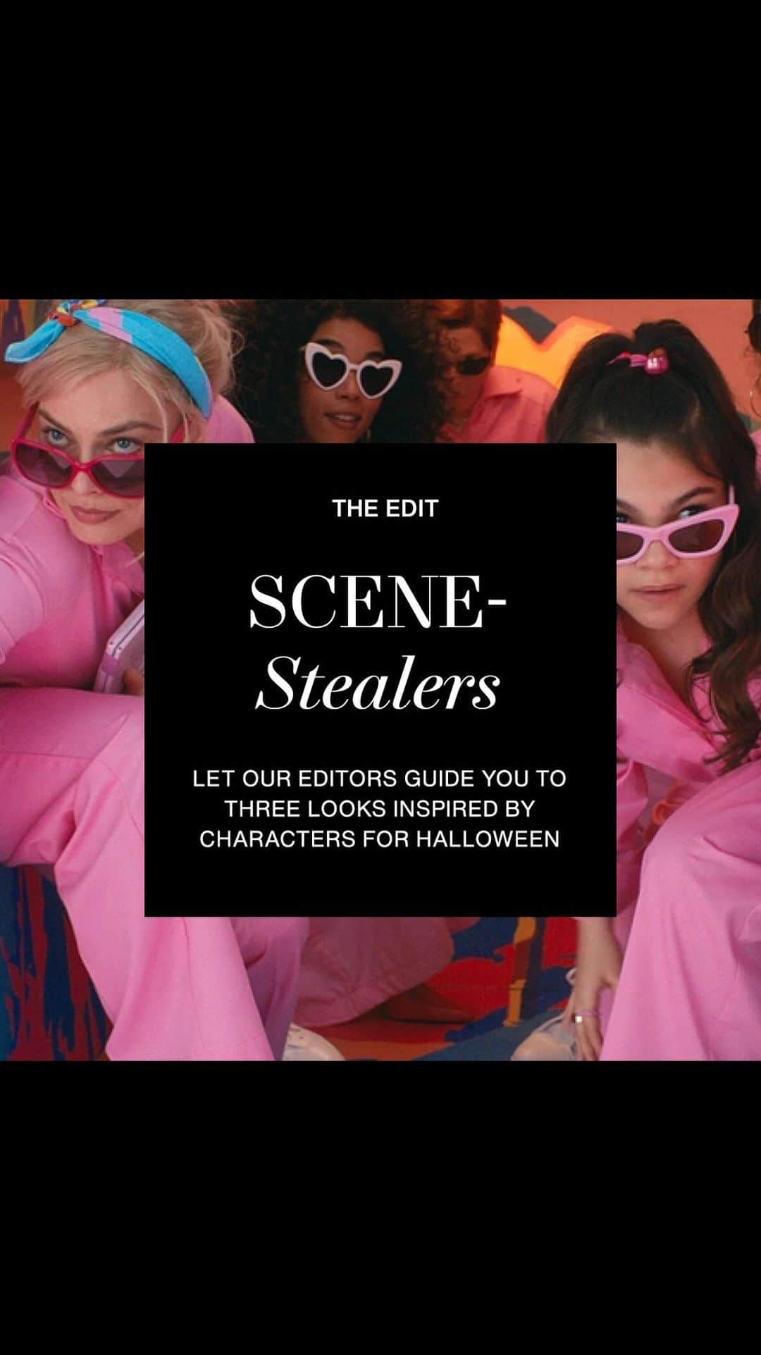 ShopBAZAARのインスタグラム：「Let our editors guide you to three looks inspired by scene-stealing characters you can easily emulate this Halloween. The best part? You can wear these pieces beyond spooky season. From Barbie pinks and quiet luxury staples to bohemian vibes, you’ll want to add these to your outfit rotation stat. Shop the must-haves of the new season for your perfect Halloween look at the link in bio!」