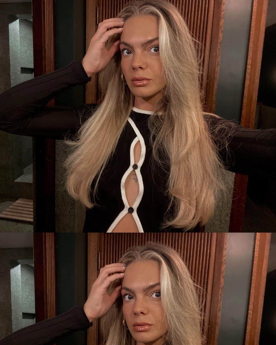 ルイザ・ジョンソンのインスタグラム：「💕🗑」