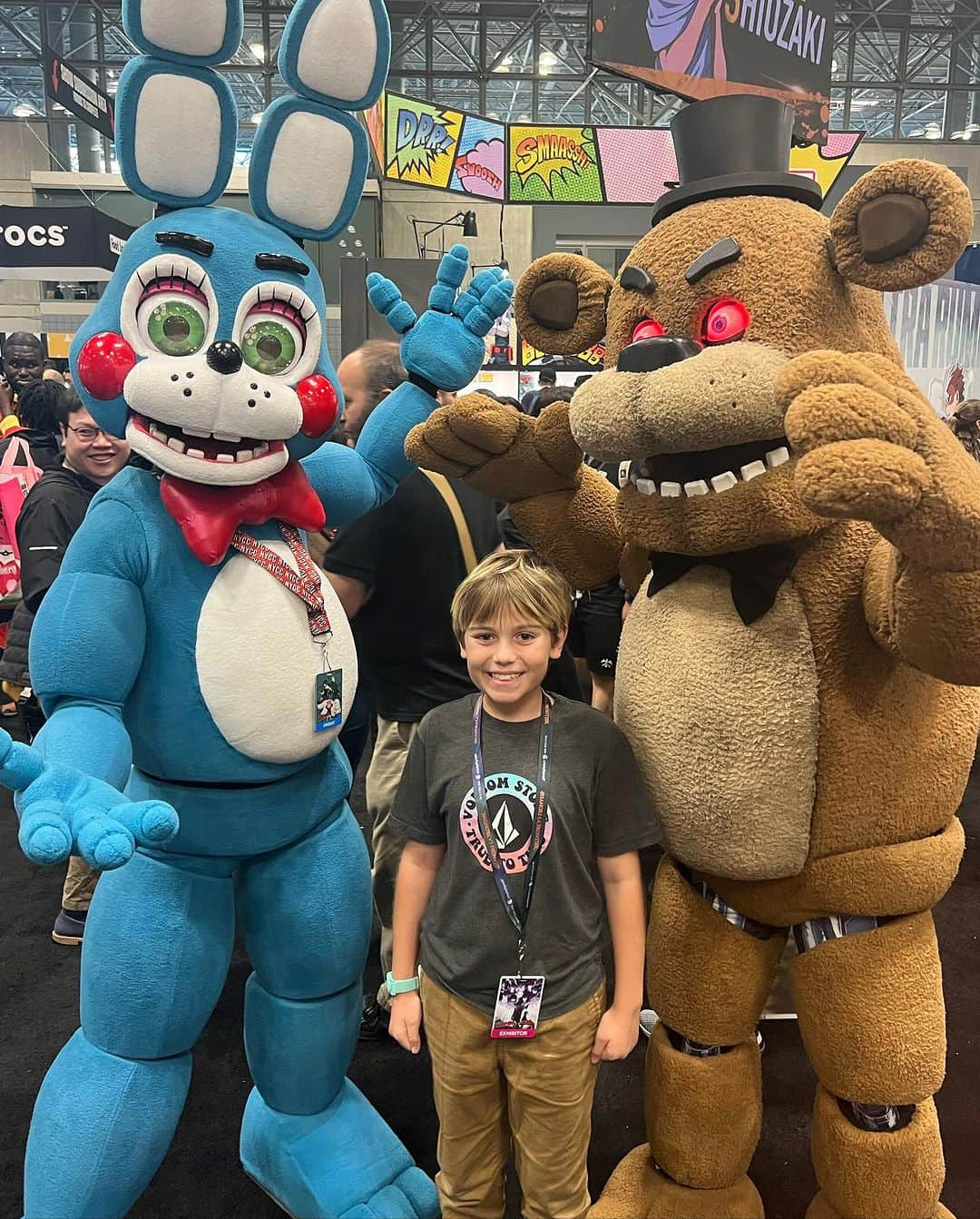 カイル・ニューマンさんのインスタグラム写真 - (カイル・ニューマンInstagram)「Why we came! FIVE NIGHT’S AT FREDDY’S! #newyorkcomiccon」10月14日 6時18分 - kyle_newman