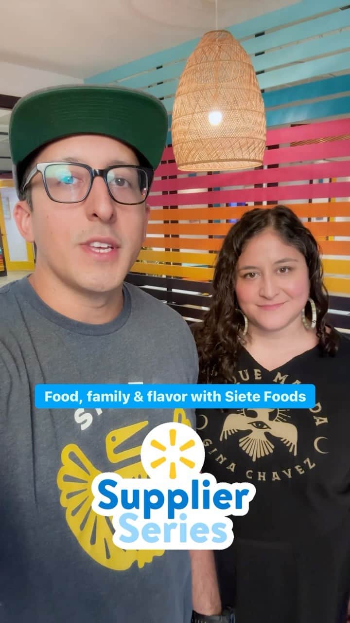 Wal-Mart Stores, Incのインスタグラム：「The @sietefoods philosophy has deep roots in culture, heritage & a whole lotta flavor—making the Mexican-American food experience accessible to all. #HHM #HispanicHeritageMonth #DiverseSuppliers」