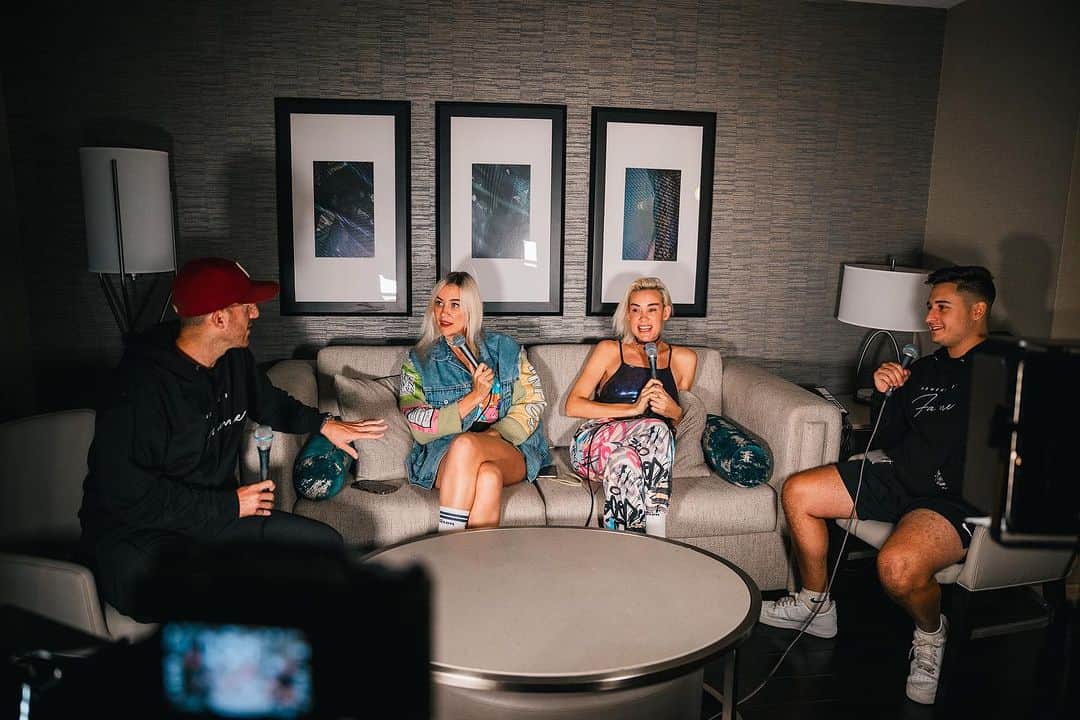 NERVOのインスタグラム：「Catch Episode 20 of Beyond the Party on Tuesday, October 17th! Featuring our two special guests @nervomusic 🎉🎙️」