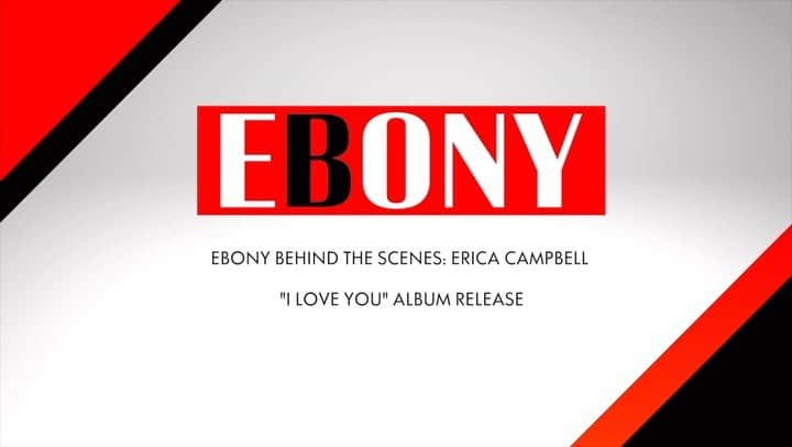 のインスタグラム：「It’s been five years since her last project, but Erica Campbell is finally back with a new gospel album titled “I Love You” ❤️ The album is out now and EBONY is behind the scenes of her album release performance in New York 🙏🏿  #ericacampbell」