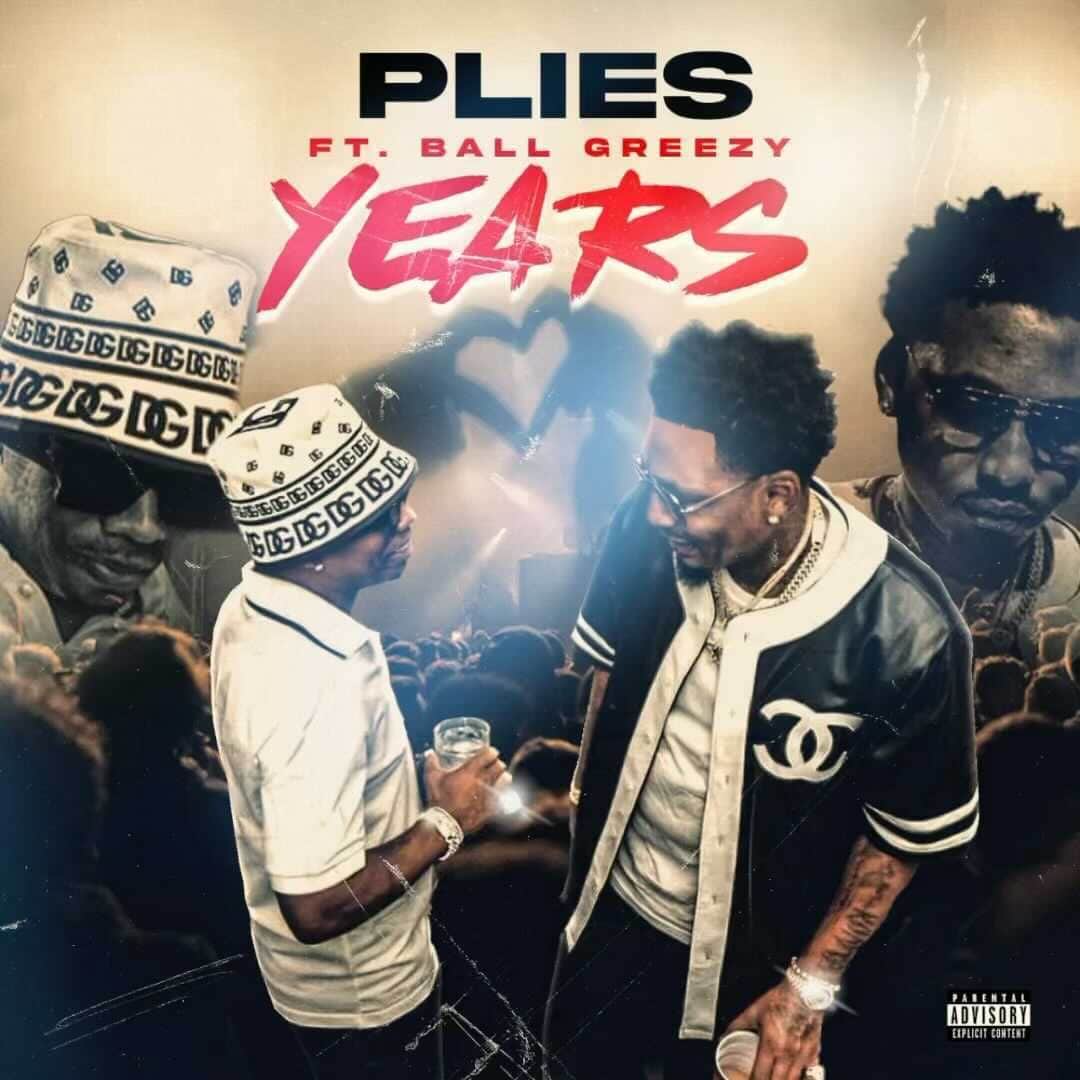 のインスタグラム：「Me & @ballgreezy Wanted To Tap Into A Different Sound On This One!!! A Bih Leaked It On Us A Couple Dayz Ago! So I Wanted To Post It Anyway Cause I Loved The Vibe & Honesty Of Dis Bih! Ladies/Fellas Let Me Know If Y’all F*ckin With It If So  I’ll Post The Link To The Full Song!!! 👊🏾💯💔❤️ #Plies #BallGreezy #Years #KingCircleHat」