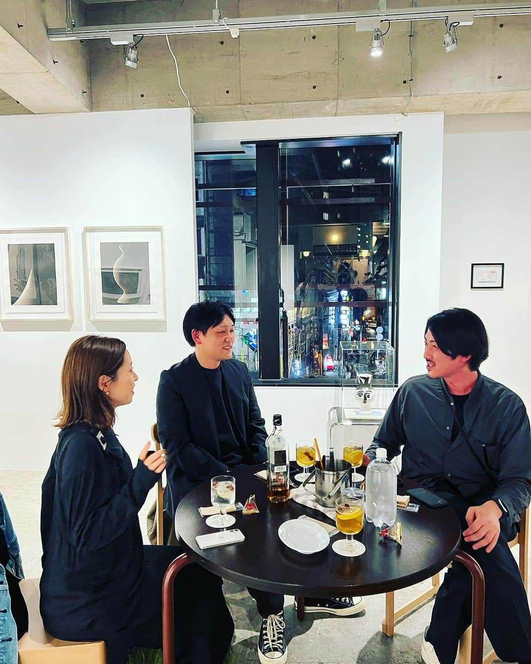 遠山正道のインスタグラム：「#soupstocktokyo メンバー　#アートかビーフンか白厨 にて#bfa ^ ^」